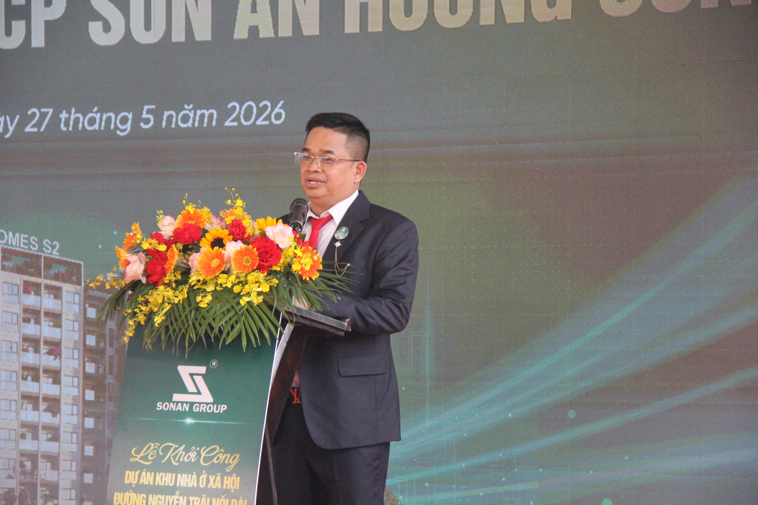 Đồng Tháp: Khởi công dự án nhà ở xã hội hơn 357 tỷ đồng- Ảnh 1.
