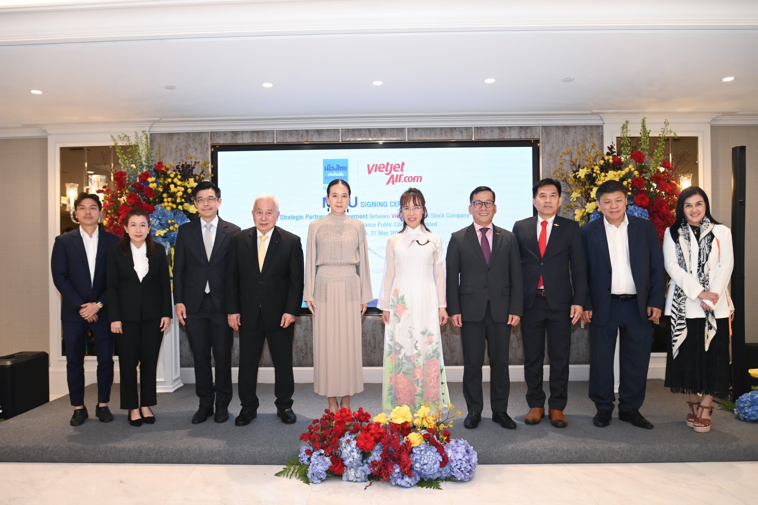 Vietjet mở rộng hợp tác bảo hiểm, thể thao và văn hóa với đối tác Thái Lan- Ảnh 1. Vietjet mở rộng hợp tác bảo hiểm, thể thao và văn hóa với đối tác Thái Lan- Ảnh 1.