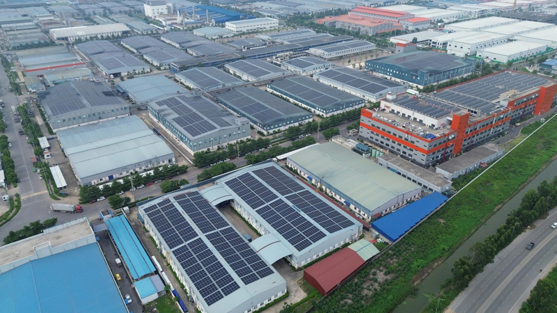Hệ thống điện mặt trời của C&ocirc;ng ty TNHH C&ocirc;ng nghiệp NIENYI Việt Nam (tỉnh Bắc Ninh)