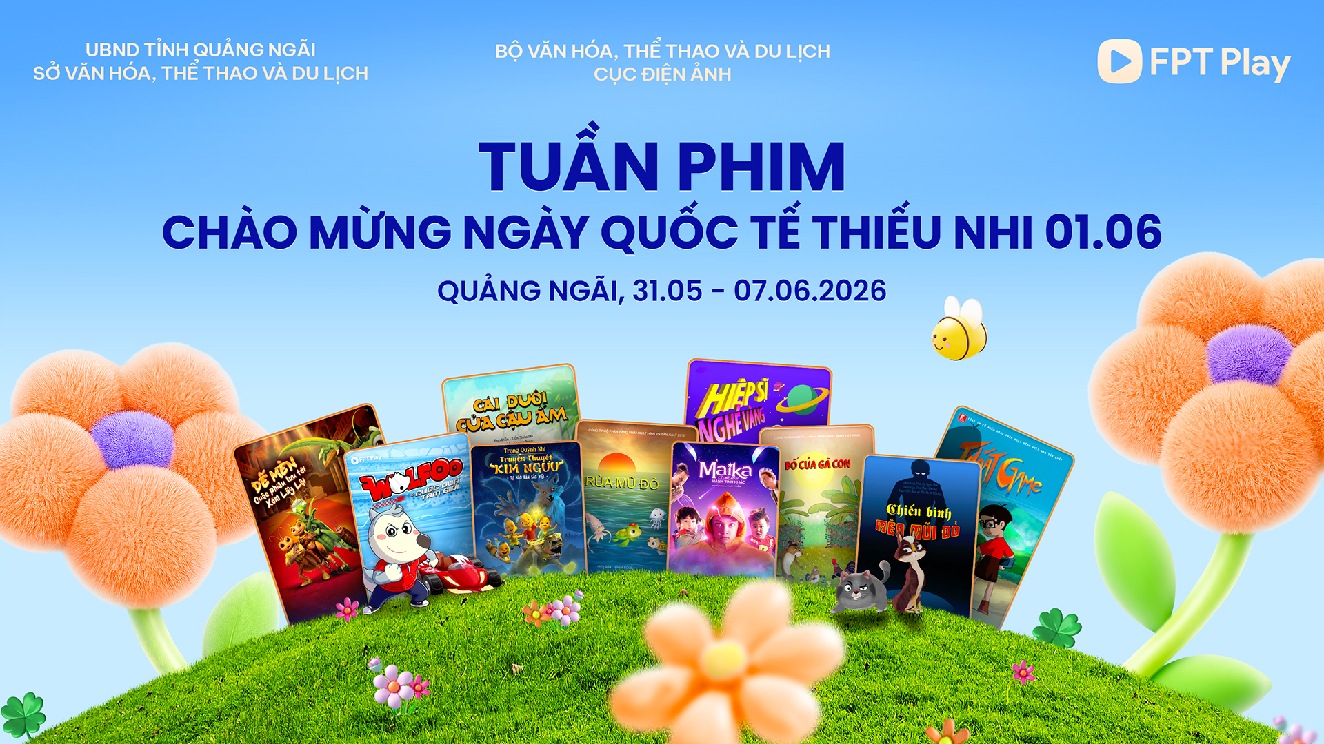 Chiếu miễn ph&iacute; h&agrave;ng chục bộ phim tại Tuần phim ch&agrave;o mừng ng&agrave;y Quốc tế Thiếu nhi 1/6- Ảnh 1.