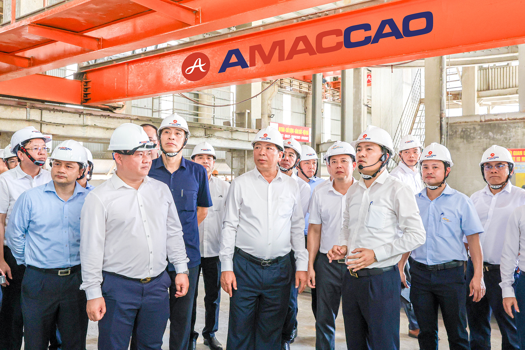 Bộ trưởng Bộ x&acirc;y dựng Trần Hồng Minh l&agrave;m việc với AMACCAO, chuẩn bị cho đại dự &aacute;n quốc gia- Ảnh 2.