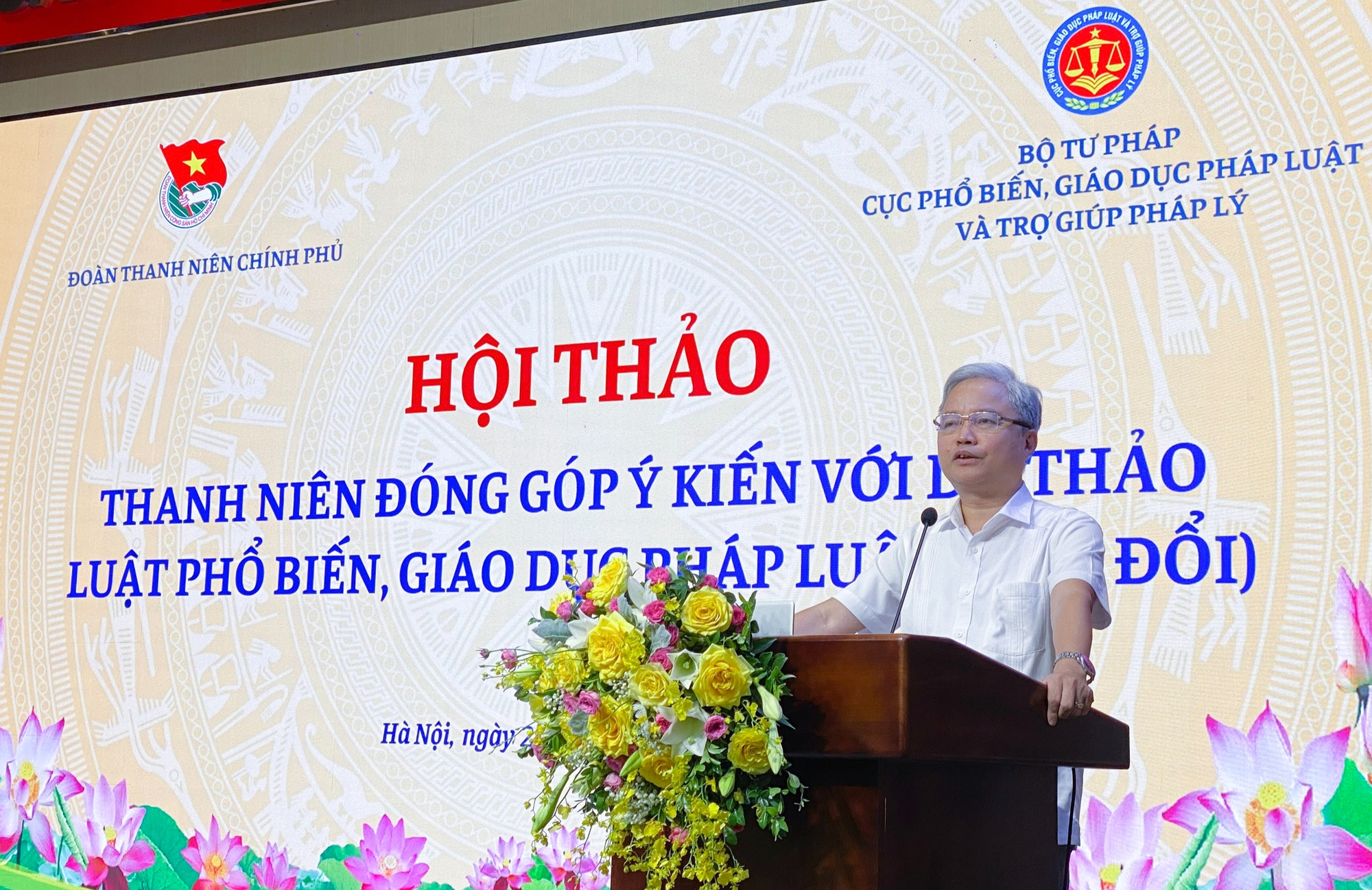Thanh ni&ecirc;n giữ vai tr&ograve; n&ograve;ng cốt trong phổ biến, gi&aacute;o dục ph&aacute;p luật- Ảnh 1.