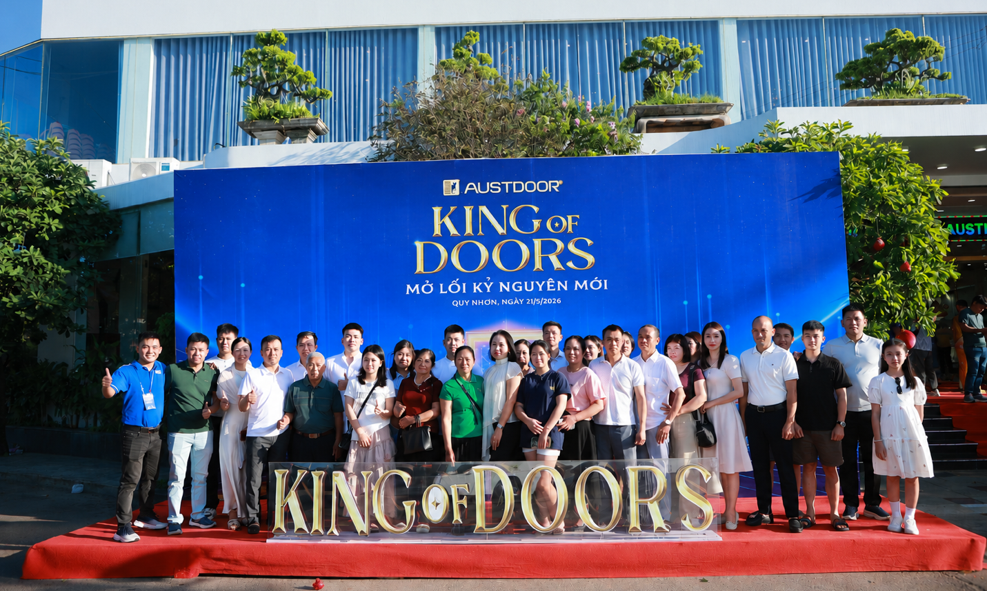 King of Doors - Mở lối kỷ nguy&ecirc;n mới: Tập đo&agrave;n Austdoor tạo dấu ấn tại sự kiện ở Quy Nhơn- Ảnh 4.