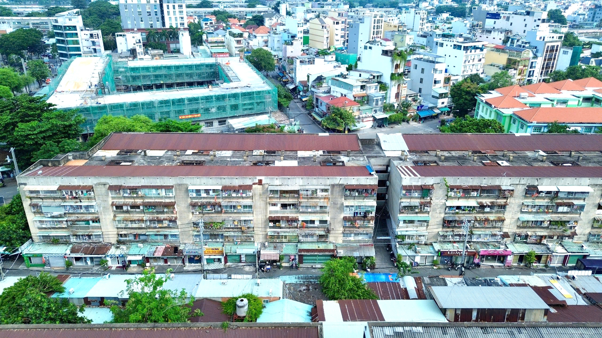 Cận cảnh Cư xá Thanh Đa trước ngày "thay áo mới"- Ảnh 1.