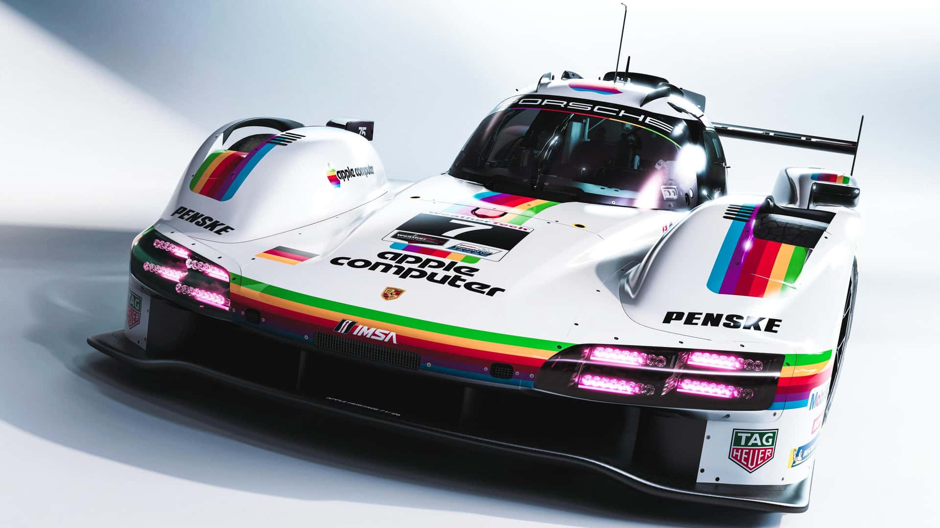 Porsche 963 khoác áo Apple tham gia giải đua tại Mỹ- Ảnh 3.