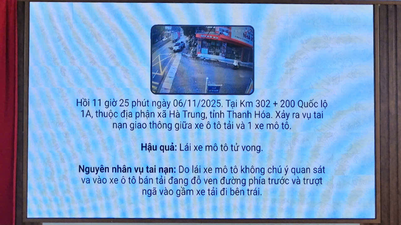 Cảnh s&aacute;t giao th&ocirc;ng ph&acirc;n t&iacute;ch nguy&ecirc;n nh&acirc;n tai nạn trước khi th&iacute; sinh s&aacute;t hạch l&aacute;i xe- Ảnh 5.
