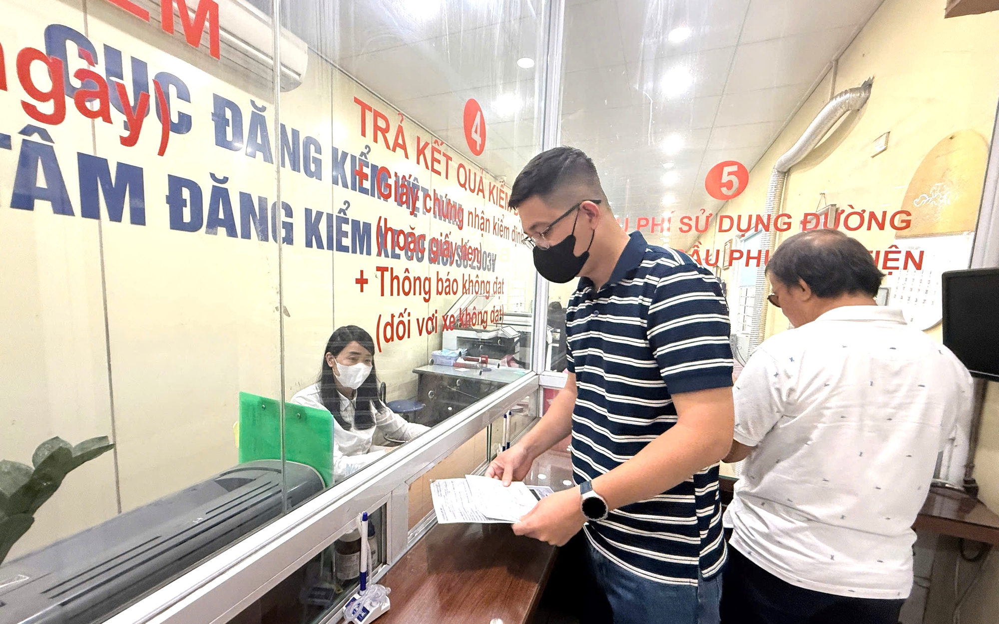 Chủ xe đổi biển số sẽ phải cập nhật dữ liệu tại cơ sở đăng kiểm