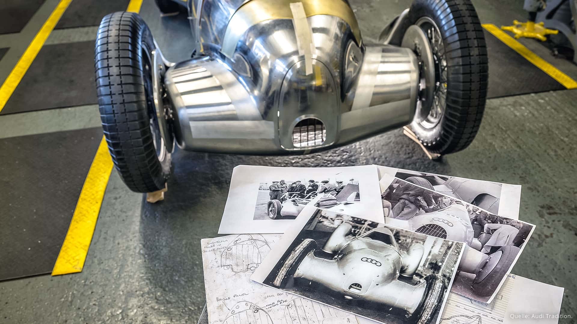 Audi hồi sinh “mũi tên bạc”, từng đạt tốc độ 327 km/h- Ảnh 8. Audi hồi sinh “mũi tên bạc”, từng đạt tốc độ 327 km/h- Ảnh 8.