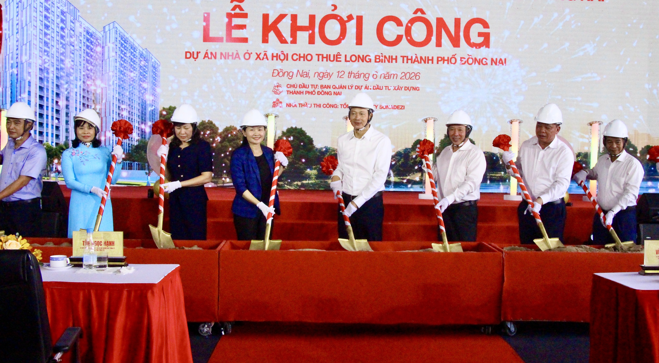 Khởi công khu nhà ở xã hội cho thuê đầu tiên tại TP Đồng Nai- Ảnh 1.