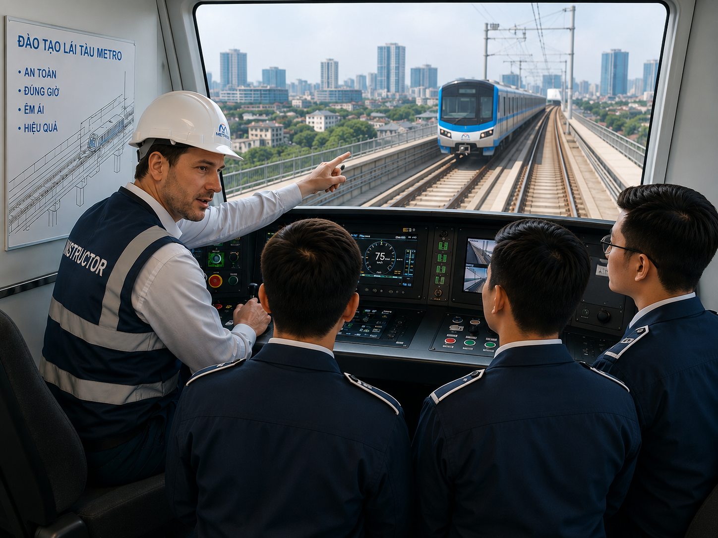 Cần đ&agrave;o tạo 5.000 nh&acirc;n lực vận h&agrave;nh, bảo tr&igrave; đường sắt đ&ocirc; thị - Ảnh 1.