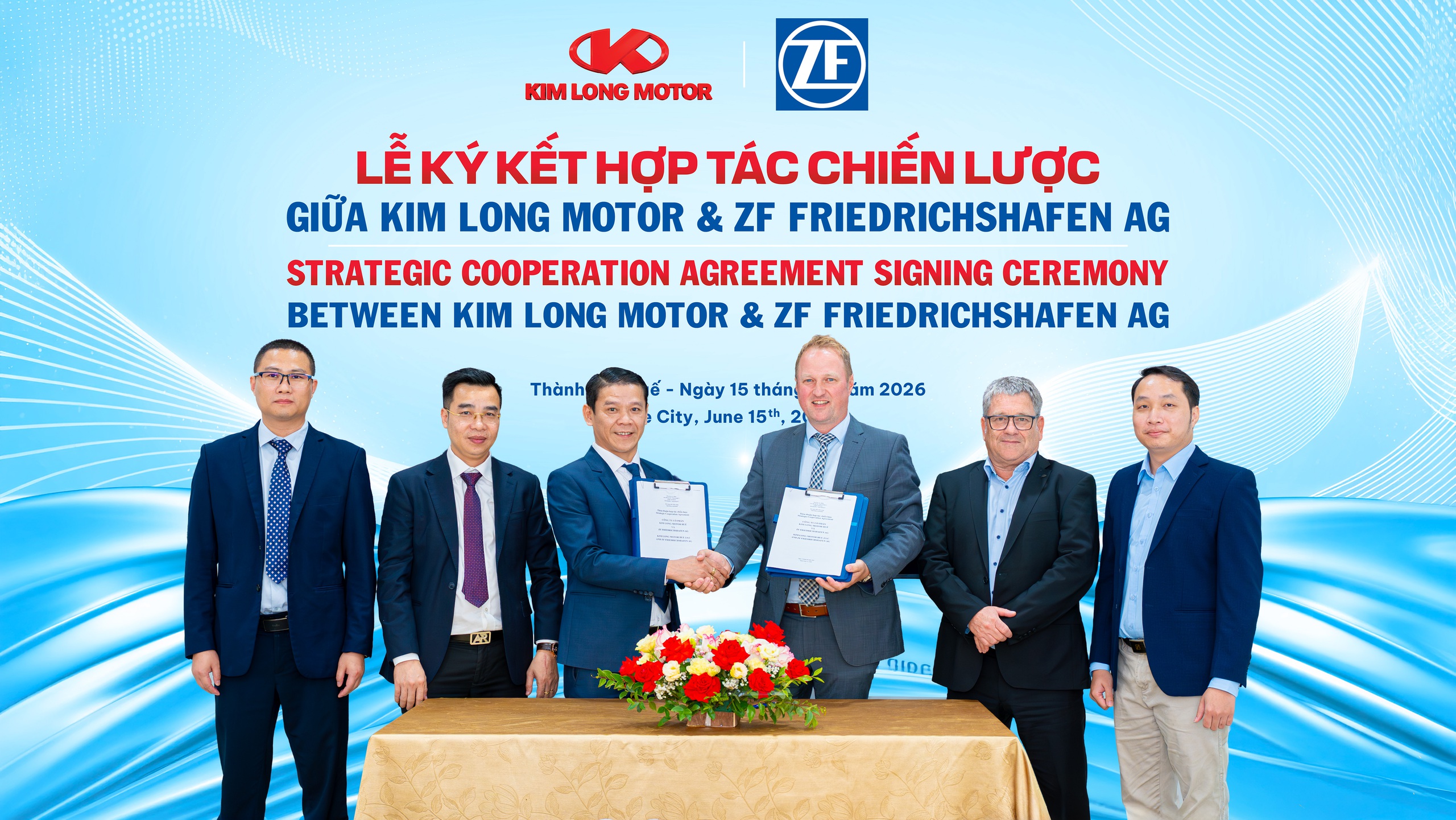 KIM LONG MOTOR Huế v&agrave; tập đo&agrave;n c&ocirc;ng nghệ &ocirc; t&ocirc; Đức k&yacute; kết hợp t&aacute;c chiến lược- Ảnh 1.