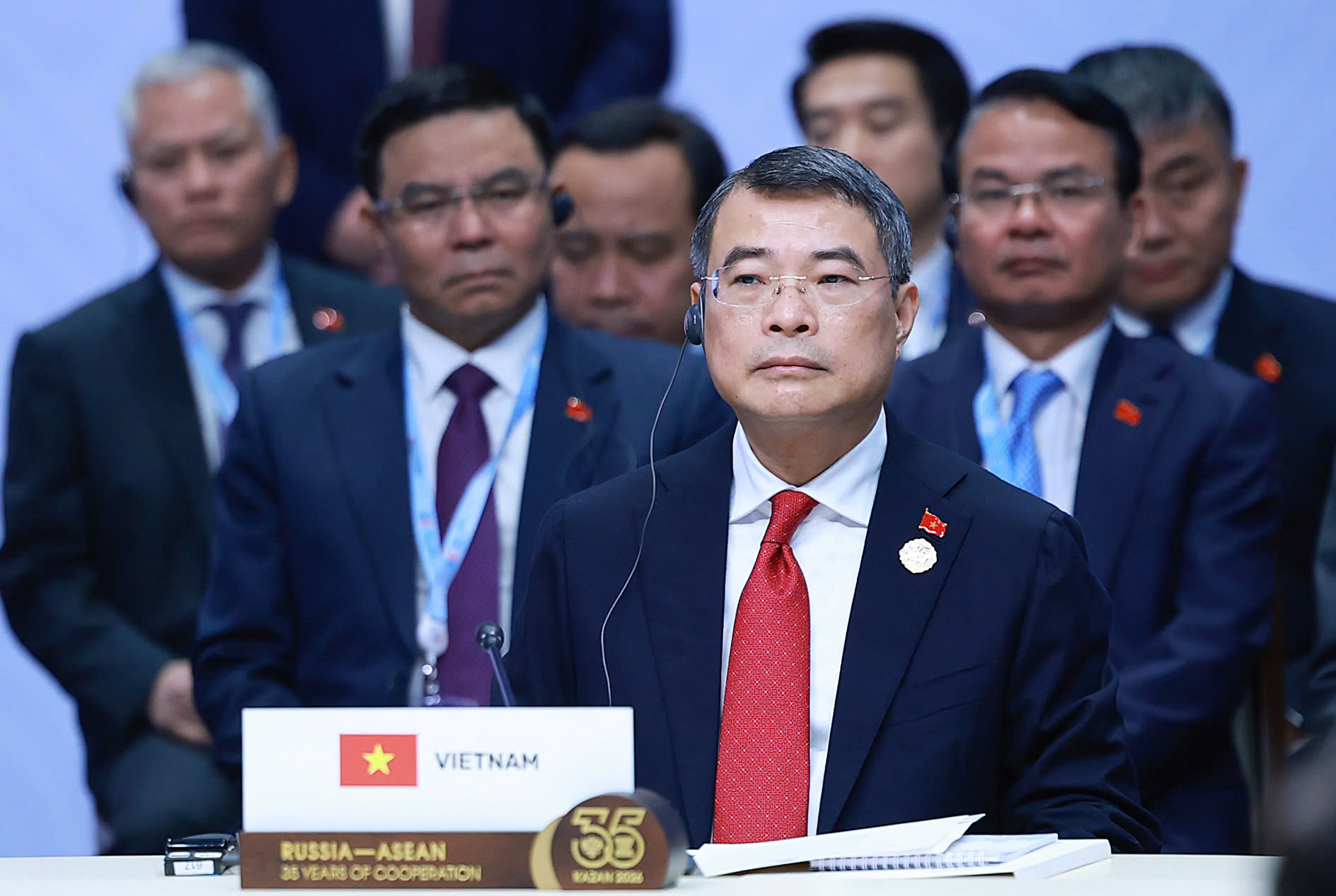 Thủ tướng Lê Minh Hưng dự phiên toàn thể Hội nghị Cấp cao Kỷ niệm 35 năm quan hệ ASEAN - Nga - Ảnh 3.