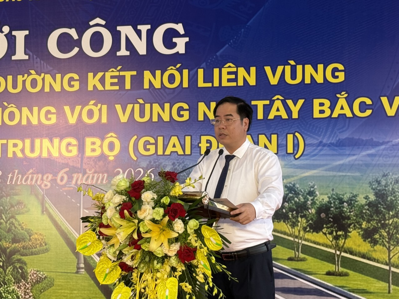 Ninh B&igrave;nh: Khởi c&ocirc;ng tuyến đường li&ecirc;n v&ugrave;ng gần 7.000 tỷ đồng  - Ảnh 2.