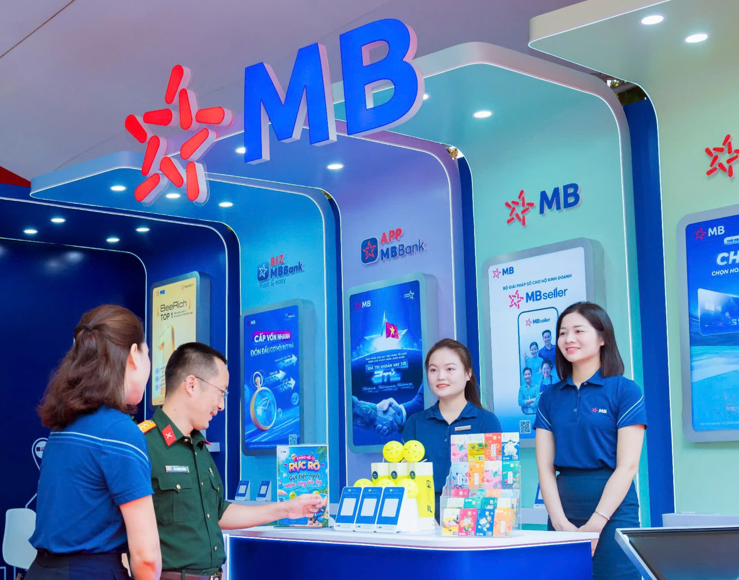 MB đồng h&agrave;nh c&ugrave;ng doanh nghiệp qu&acirc;n đội th&uacute;c đẩy chuyển đổi số v&agrave; ph&aacute;t triển bền vững - Ảnh 1.