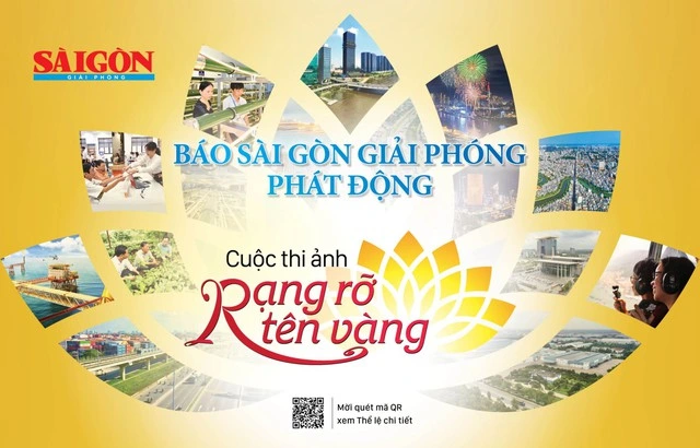 Báo Sài Gòn Giải Phóng phát động cuộc thi ảnh chủ đề Rạng rỡ tên vàng, dành cho mọi công dân trong và ngoài nước, người nước ngoài sinh sống tại Việt Nam. (Ảnh: BTC) Báo Sài Gòn Giải Phóng phát động cuộc thi ảnh chủ đề Rạng rỡ tên vàng, dành cho mọi công dân trong và ngoài nước, người nước ngoài sinh sống tại Việt Nam. (Ảnh: BTC)