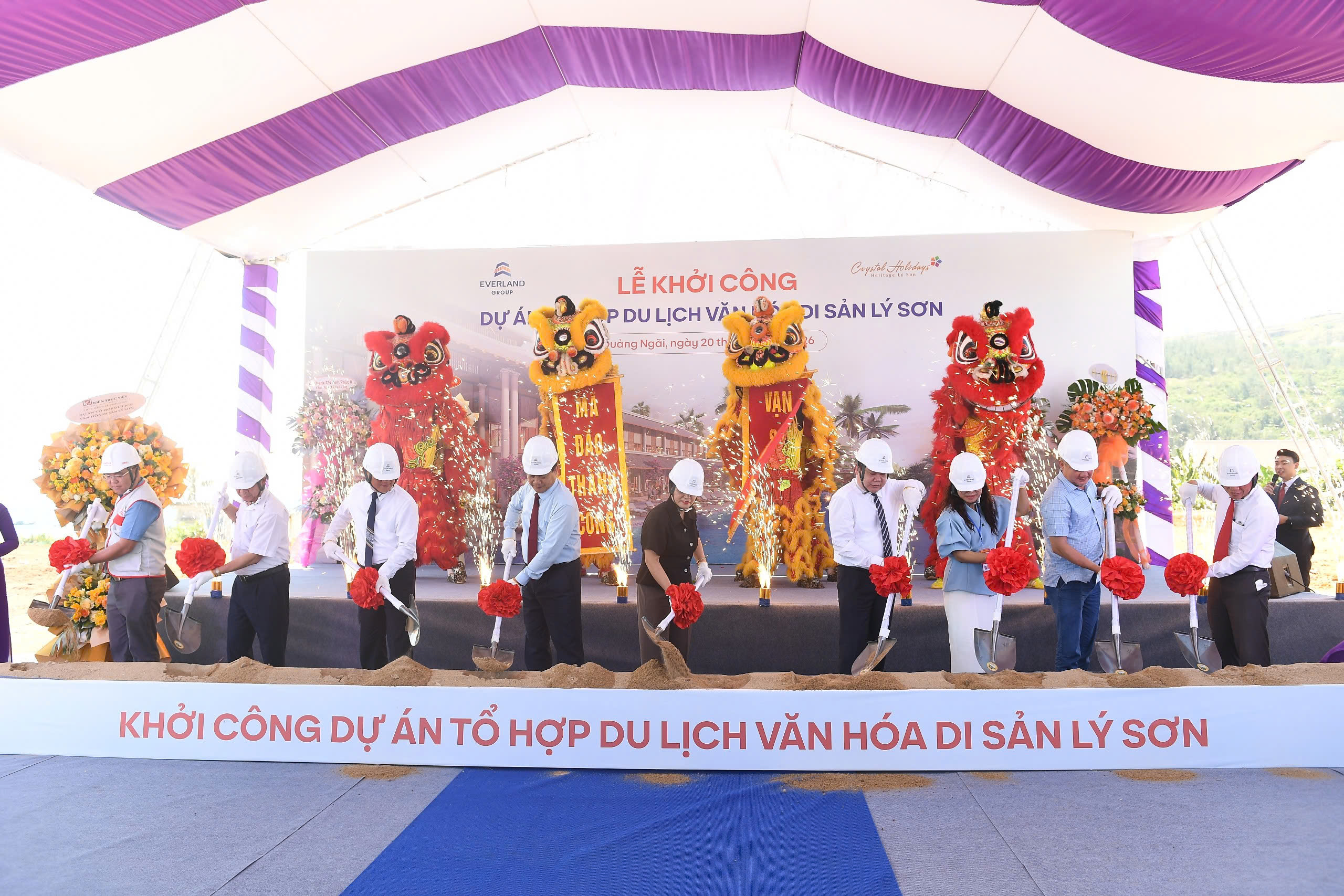 Everland Group khởi công dự án Tổ hợp du lịch văn hóa di sản Lý Sơn  - Ảnh 1.