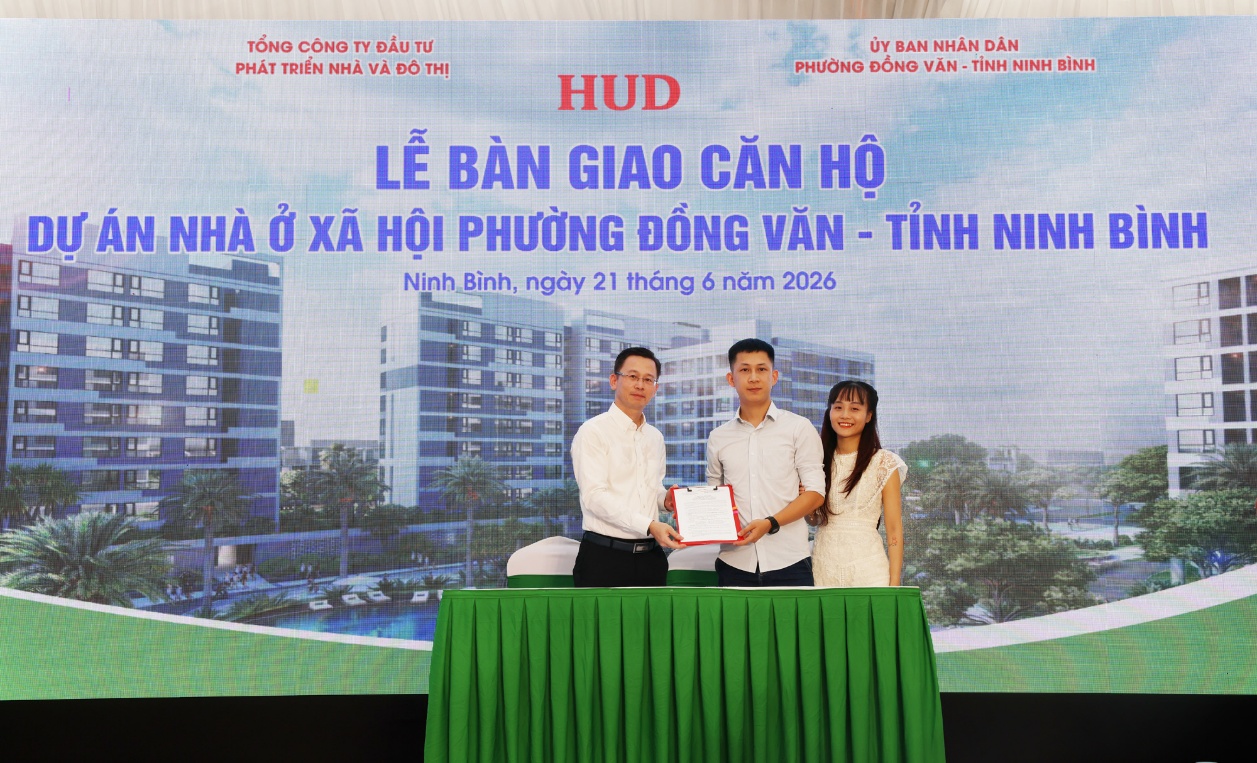 HUD bàn giao căn hộ dự án nhà ở xã hội tại phường Đồng Văn, tỉnh Ninh Bình - Ảnh 31.