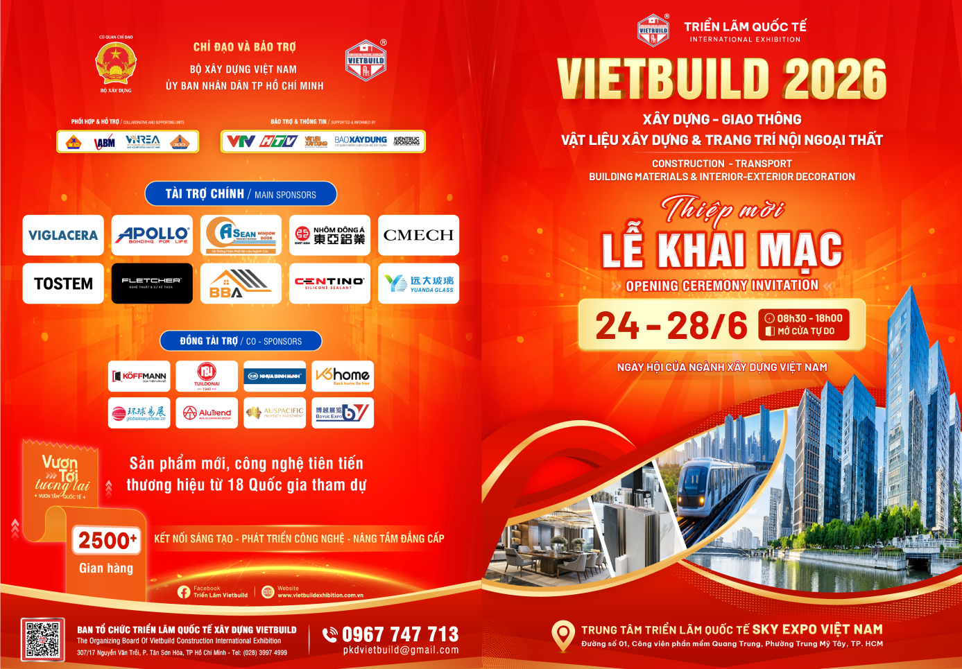 VIETBUILD TP Hồ Chí Minh 2026: Điểm hẹn của cộng đồng ngành Xây dựng - Ảnh 1.