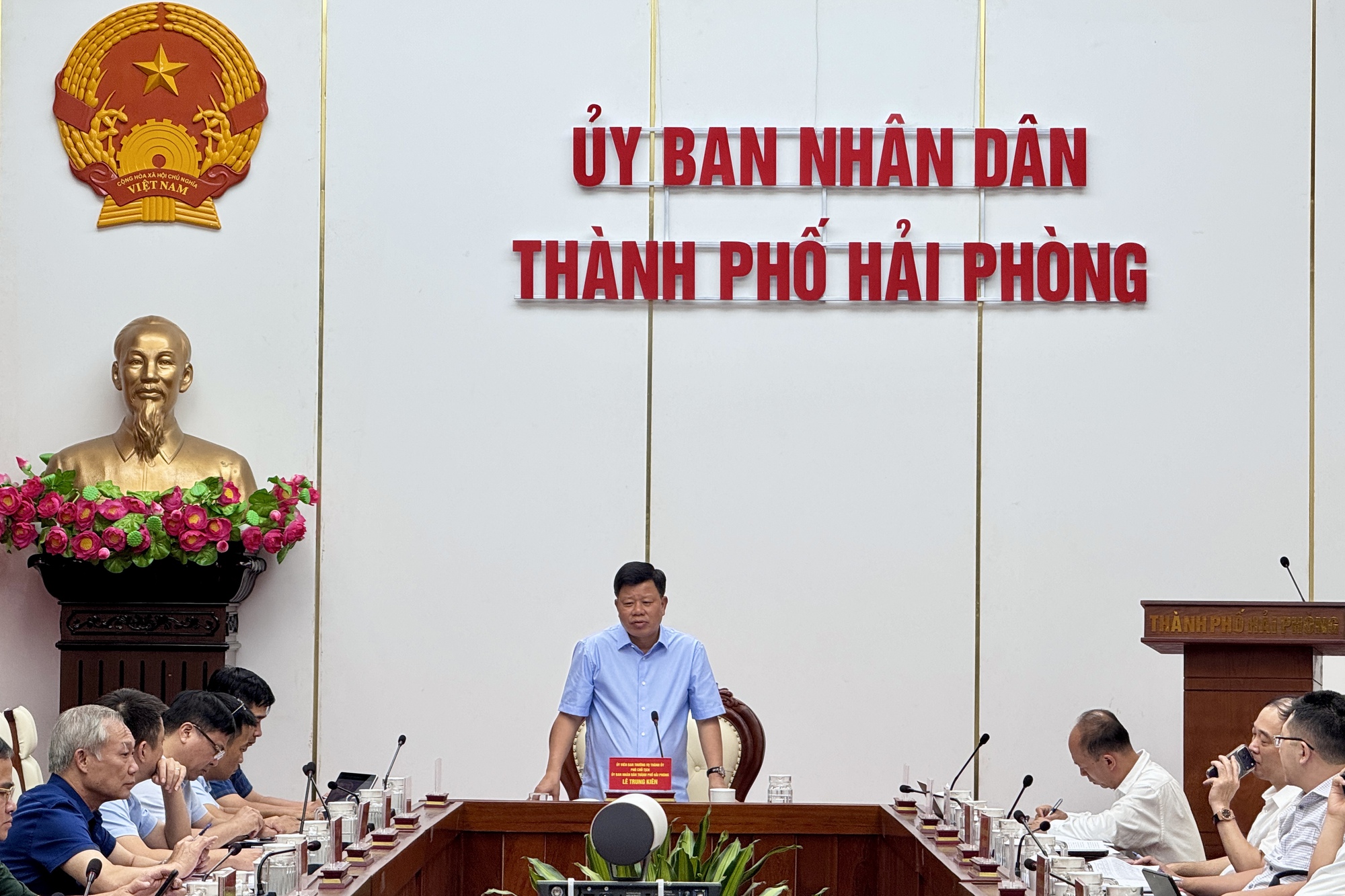 Hải Ph&ograve;ng: Ho&agrave;n th&agrave;nh b&agrave;n giao mốc giới dự &aacute;n đường sắt trọng điểm ngay trong th&aacute;ng 6/2026 - Ảnh 1.