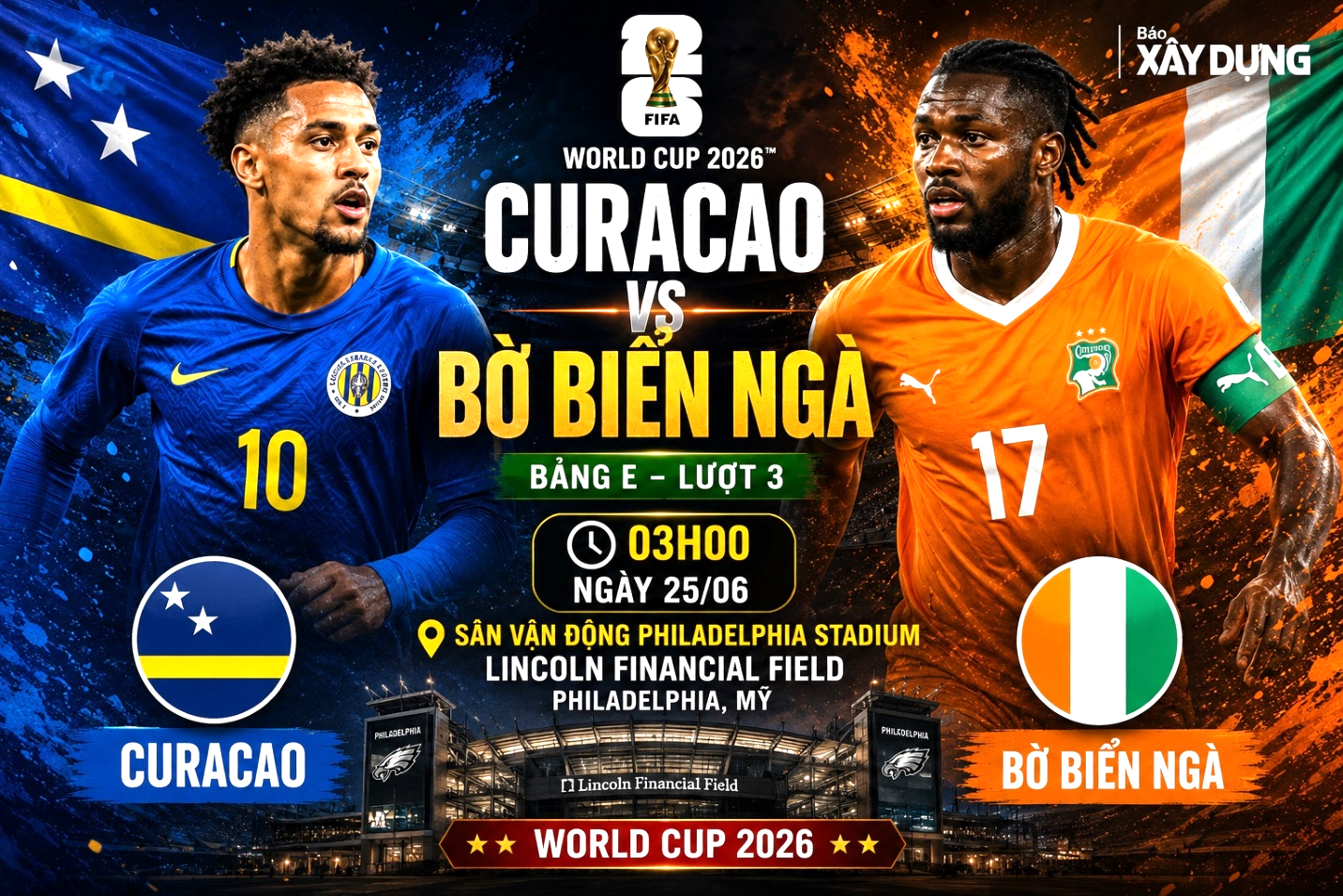 Nhận định trận đấu Curacao vs Bờ Biển Ng&agrave; tại World Cup 2026 - Ảnh 1.