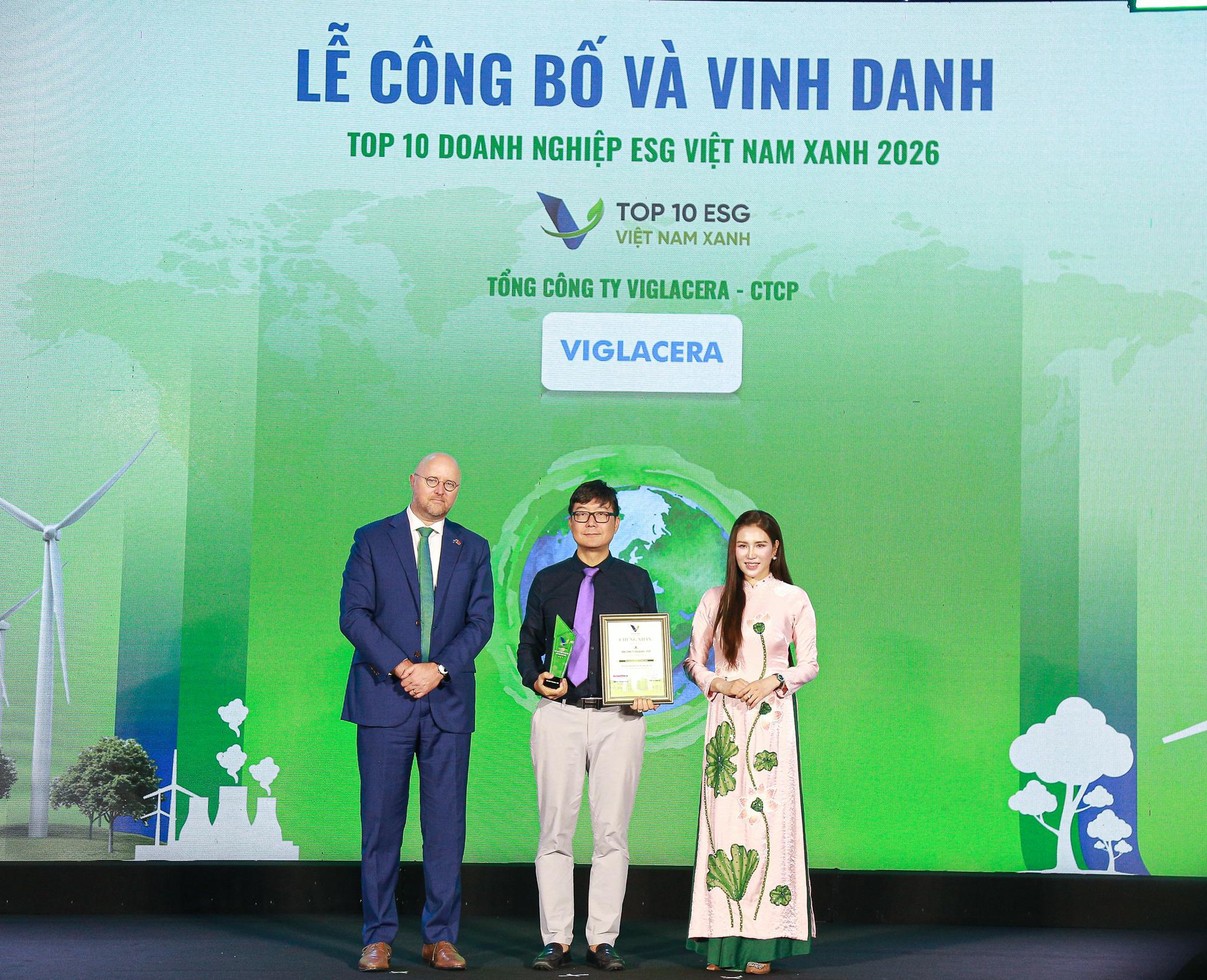 C&uacute; &ldquo;hat-trick&rdquo; ESG v&agrave; chiến lược quản trị hệ sinh th&aacute;i xanh của Viglacera - Ảnh 1.
