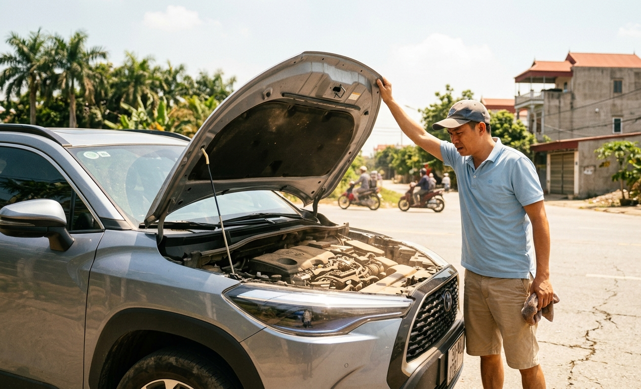 Xịt nước vào động cơ ô tô trong nắng nóng có thể gây hỏng hóc nghiêm trọng - Ảnh 1.