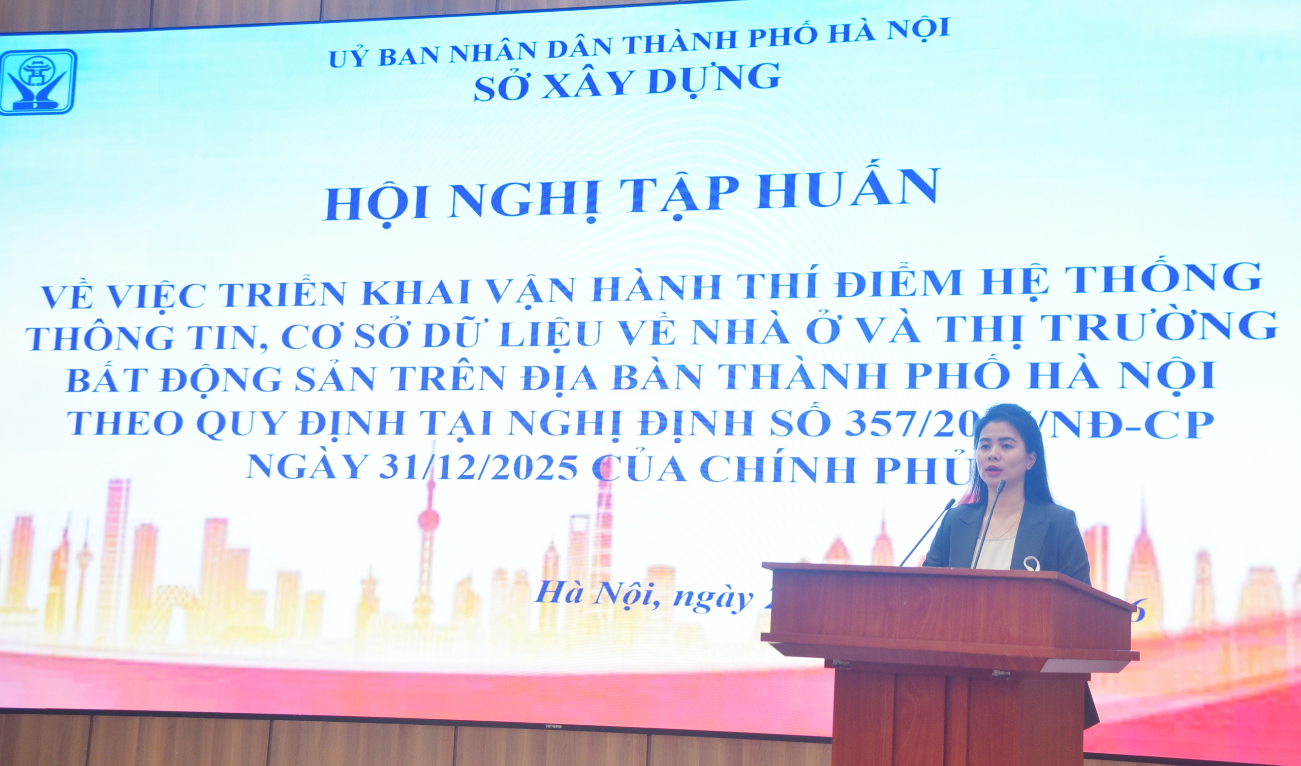 H&agrave; Nội vận h&agrave;nh th&iacute; điểm hệ thống dữ liệu về nh&agrave; ở v&agrave; thị trường bất động sản - Ảnh 2.