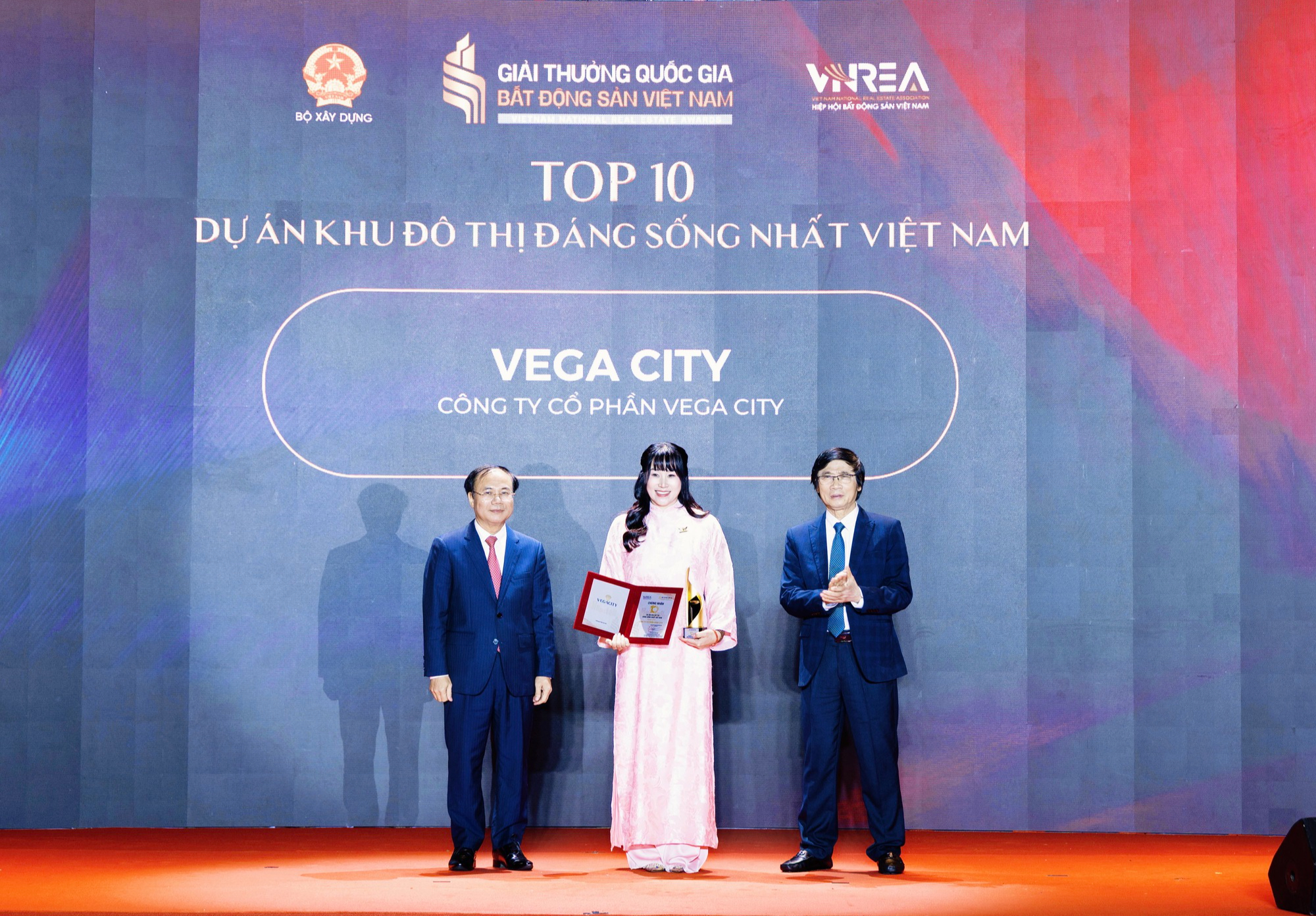 Vega City lập "cú đúp" tại Giải thưởng Quốc gia Bất động sản Việt Nam 2026- Ảnh 2.