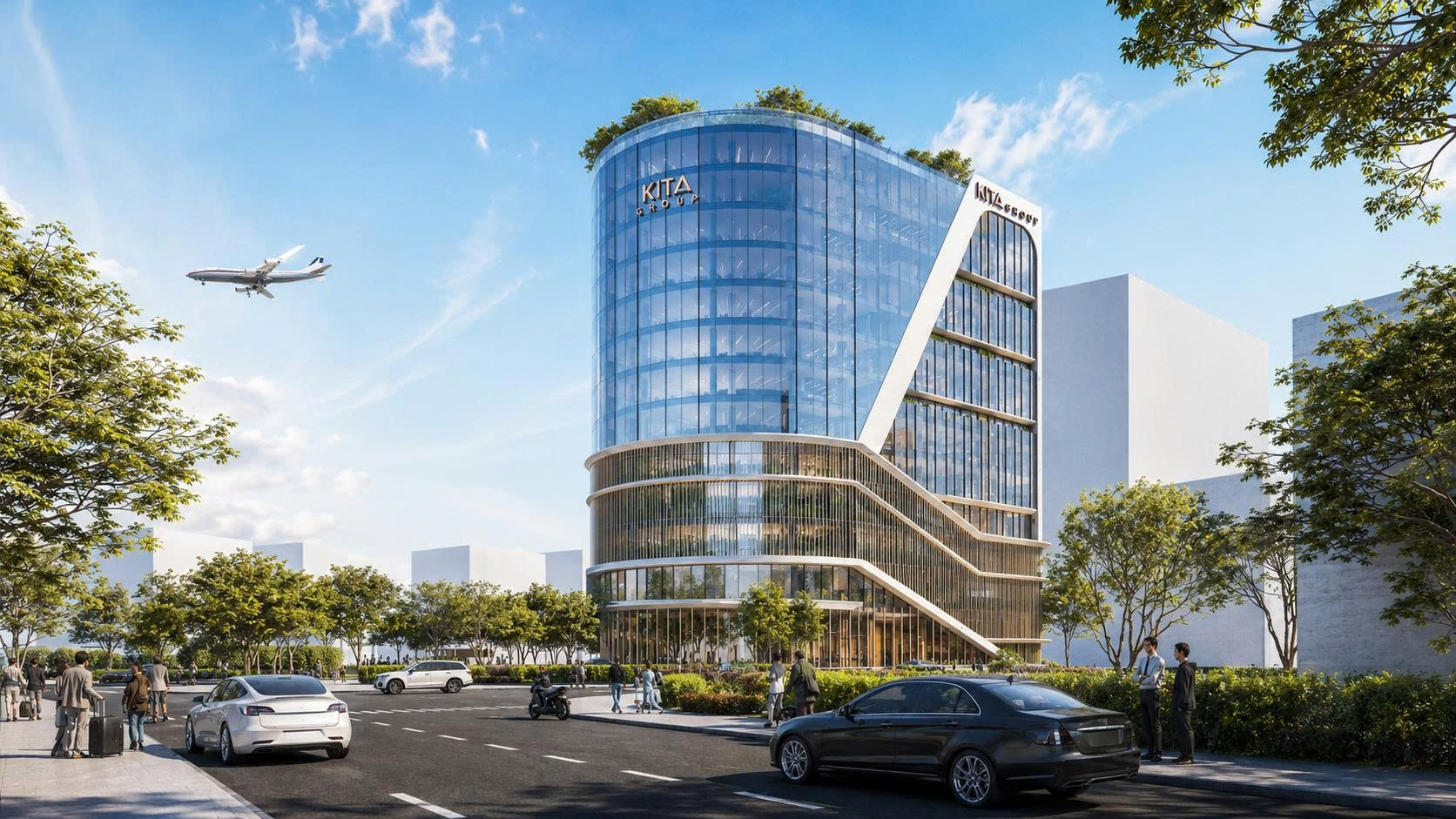 T&ograve;a nh&agrave; văn ph&ograve;ng Tập đo&agrave;n KITA Group: Dấu mốc của chiến lược ph&aacute;t triển d&agrave;i hạn- Ảnh 1.