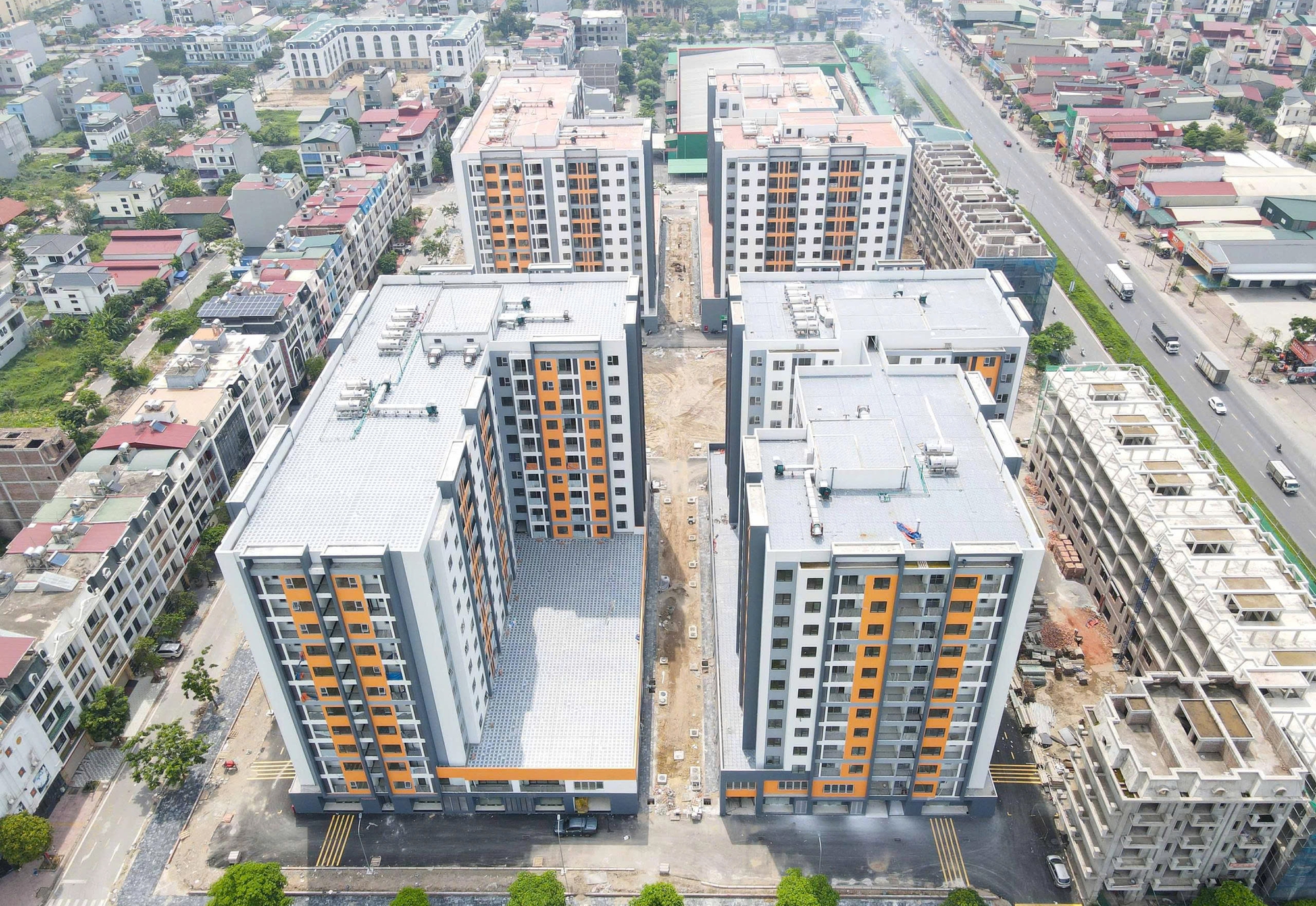 Cận cảnh dự án nhà ở xã hội 900 căn hộ ở Bắc Ninh trước ngày về đích- Ảnh 14.