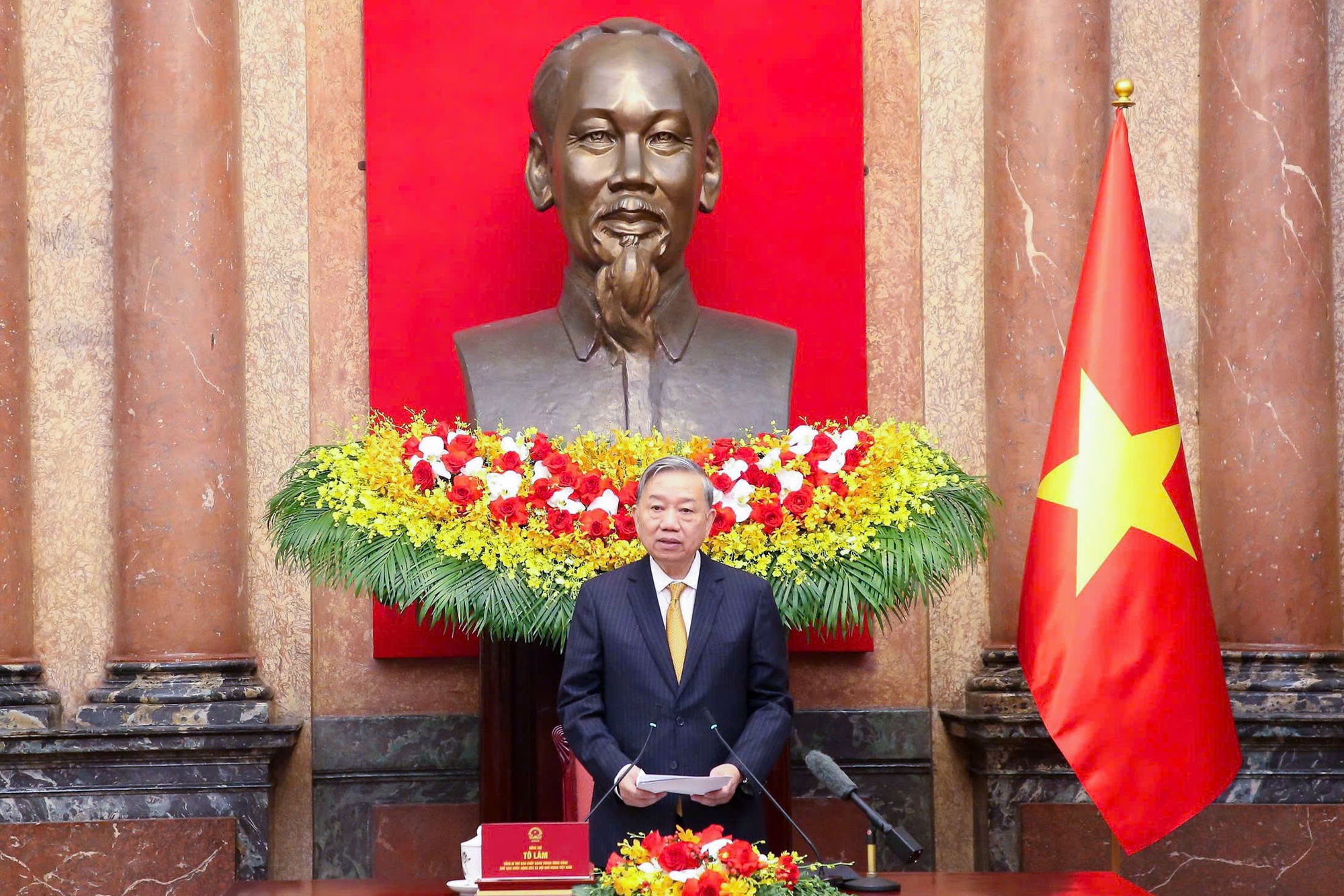 Ph&aacute;t biểu của Tổng B&iacute; thư, Chủ tịch nước tại buổi gặp mặt 85 người cao tuổi to&agrave;n quốc- Ảnh 1.