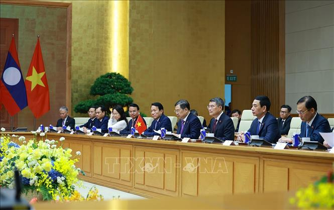 Tiếp tục vun đắp quan hệ Việt Nam - Lào ngày càng sâu sắc, thực chất và hiệu quả- Ảnh 4. Tiếp tục vun đắp quan hệ Việt Nam - Lào ngày càng sâu sắc, thực chất và hiệu quả- Ảnh 4.
