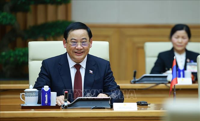 Tiếp tục vun đắp quan hệ Việt Nam - Lào ngày càng sâu sắc, thực chất và hiệu quả- Ảnh 5. Tiếp tục vun đắp quan hệ Việt Nam - Lào ngày càng sâu sắc, thực chất và hiệu quả- Ảnh 5.