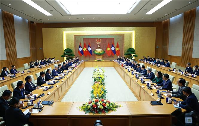 Tiếp tục vun đắp quan hệ Việt Nam - Lào ngày càng sâu sắc, thực chất và hiệu quả- Ảnh 8. Tiếp tục vun đắp quan hệ Việt Nam - Lào ngày càng sâu sắc, thực chất và hiệu quả- Ảnh 8.