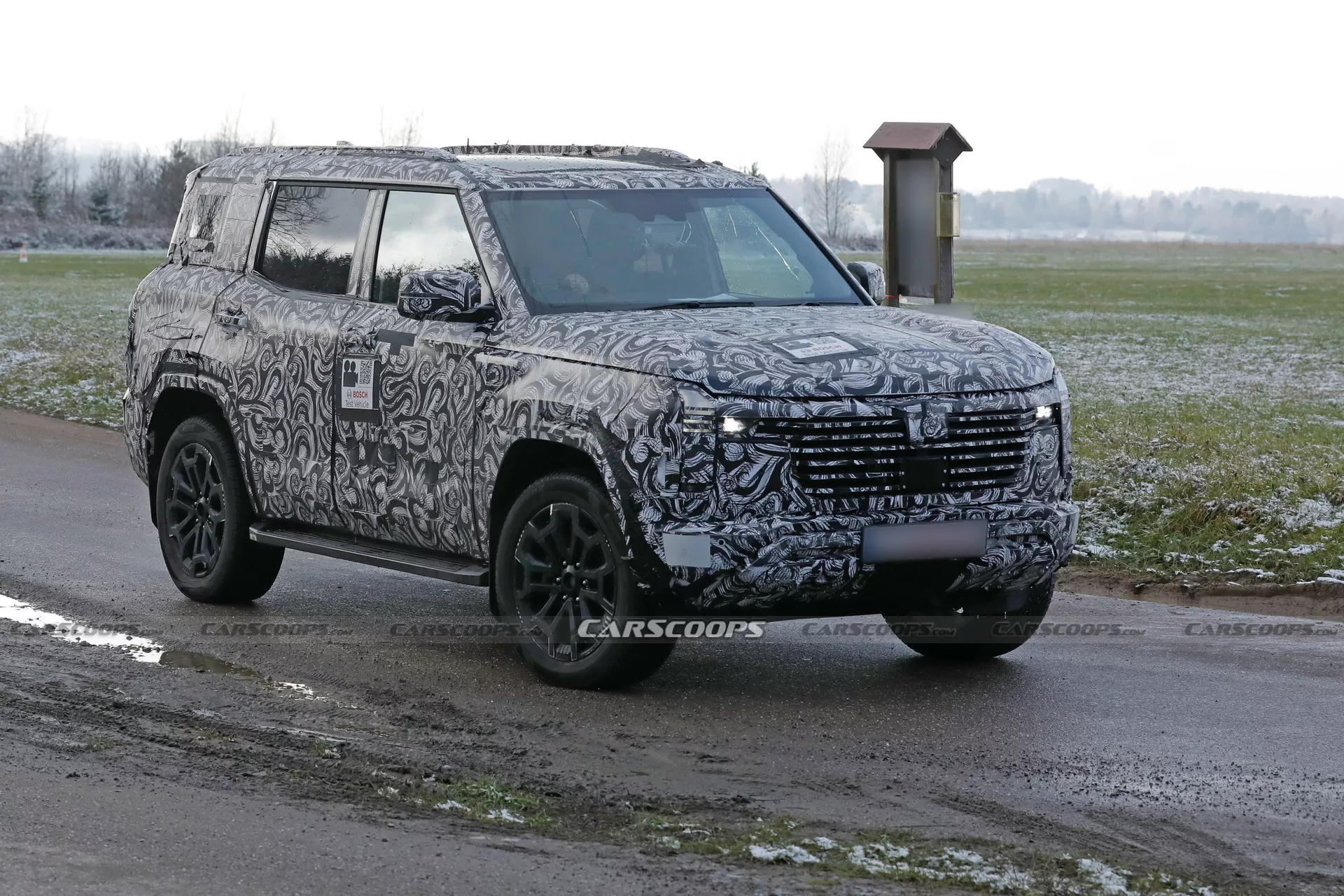 Lộ hình ảnh Mitsubishi Pajero mới với nâng cấp toàn diện - Ảnh 1.