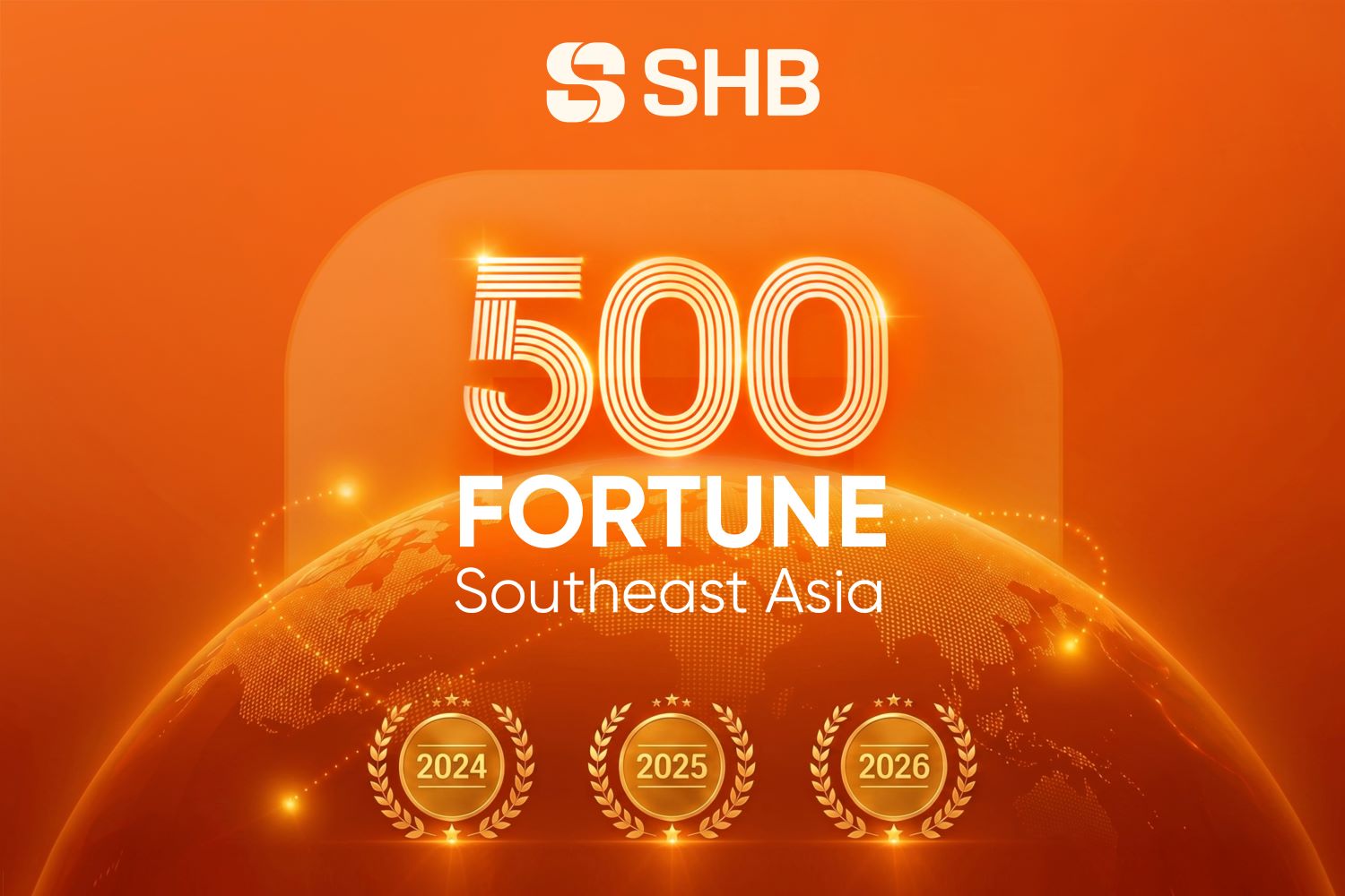 SHB được vinh danh trong Top 10 Ng&acirc;n h&agrave;ng thương mại Việt Nam uy t&iacute;n năm 2026 - Ảnh 1.