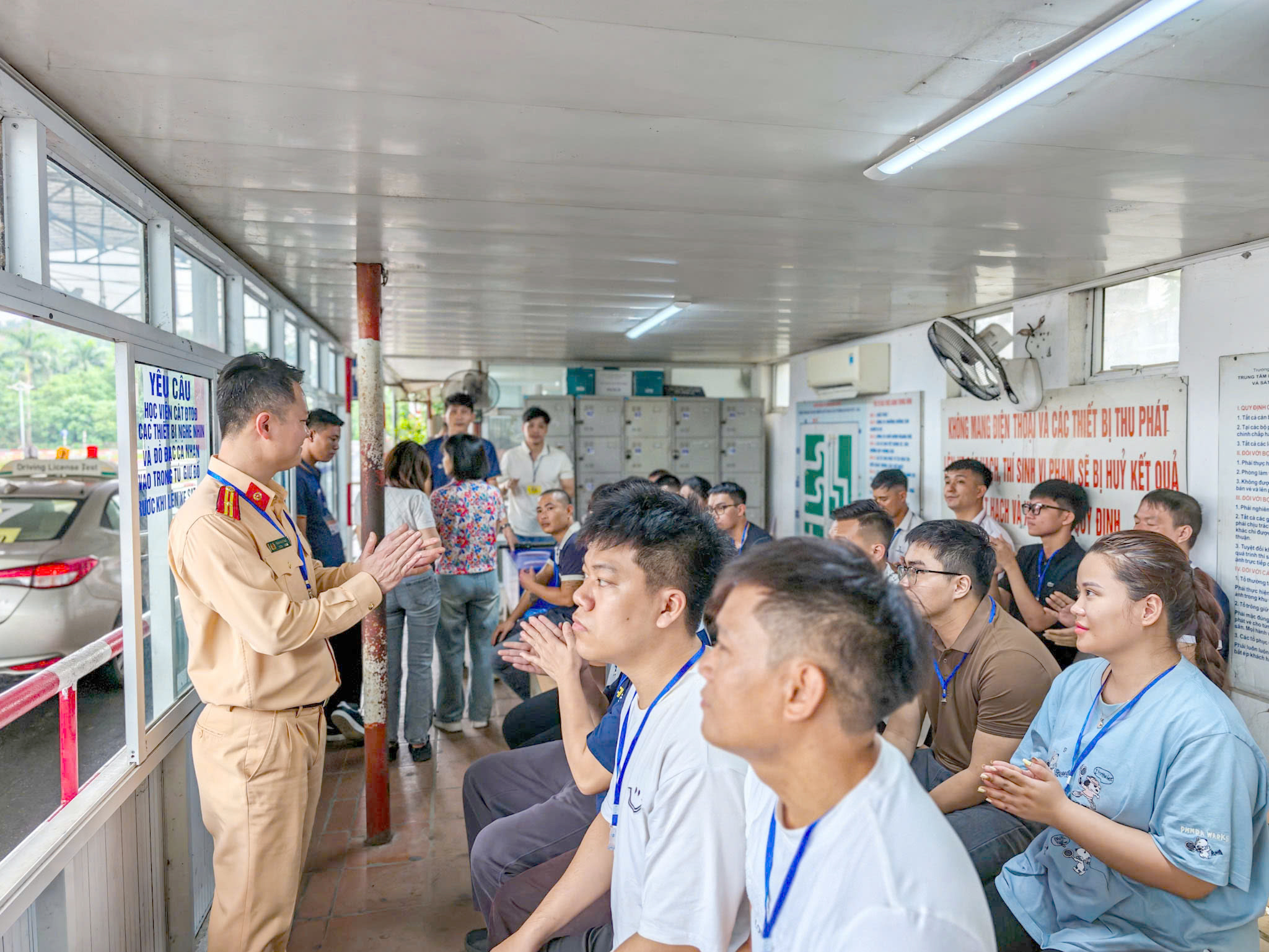 Ng&agrave;y đầu bỏ thi m&ocirc; phỏng s&aacute;t hạch l&aacute;i &ocirc; t&ocirc;, học vi&ecirc;n ''dễ thở'' v&igrave; giảm &aacute;p lực - Ảnh 1.