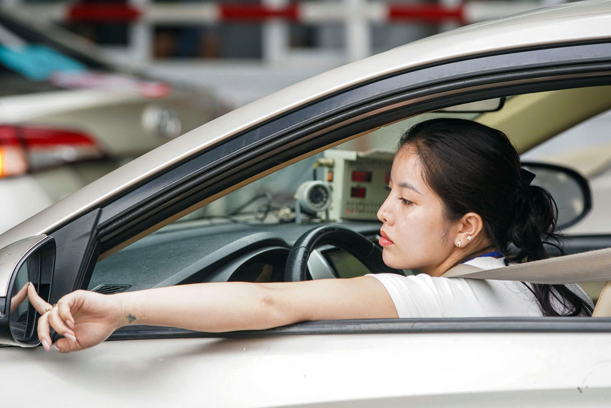 Ng&agrave;y đầu bỏ thi m&ocirc; phỏng s&aacute;t hạch l&aacute;i &ocirc; t&ocirc;, học vi&ecirc;n ''dễ thở'' v&igrave; giảm &aacute;p lực - Ảnh 8.