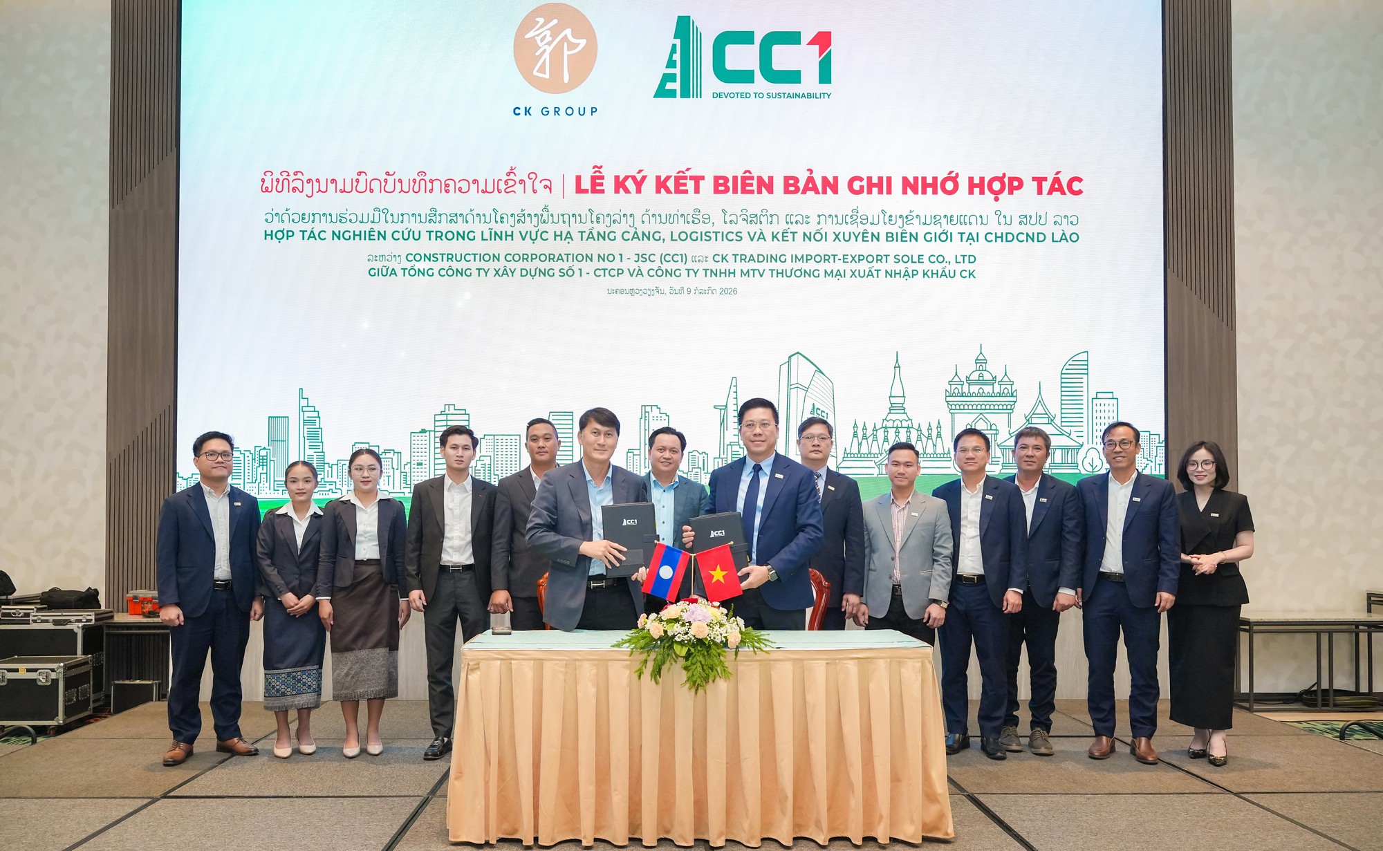 CC1 mở rộng hiện diện trong chuỗi hạ tầng - logistics tại L&agrave;o - Ảnh 2.