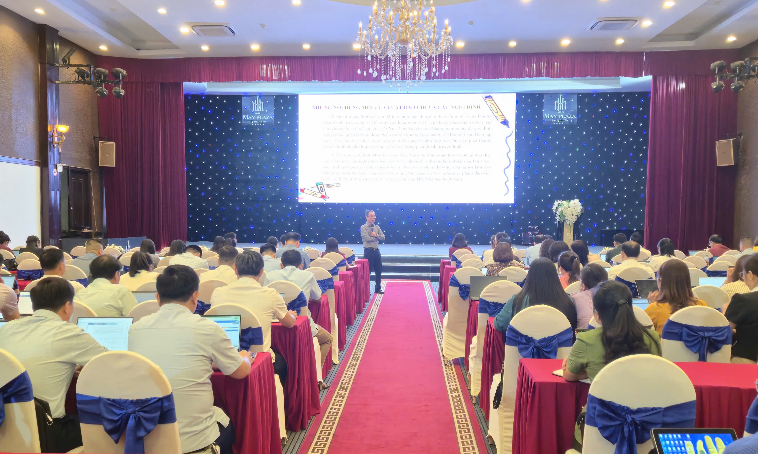 Th&aacute;i Nguy&ecirc;n tập huấn Luật b&aacute;o ch&iacute; 2025: N&acirc;ng cao tr&aacute;ch nhiệm người ph&aacute;t ng&ocirc;n - Ảnh 5.