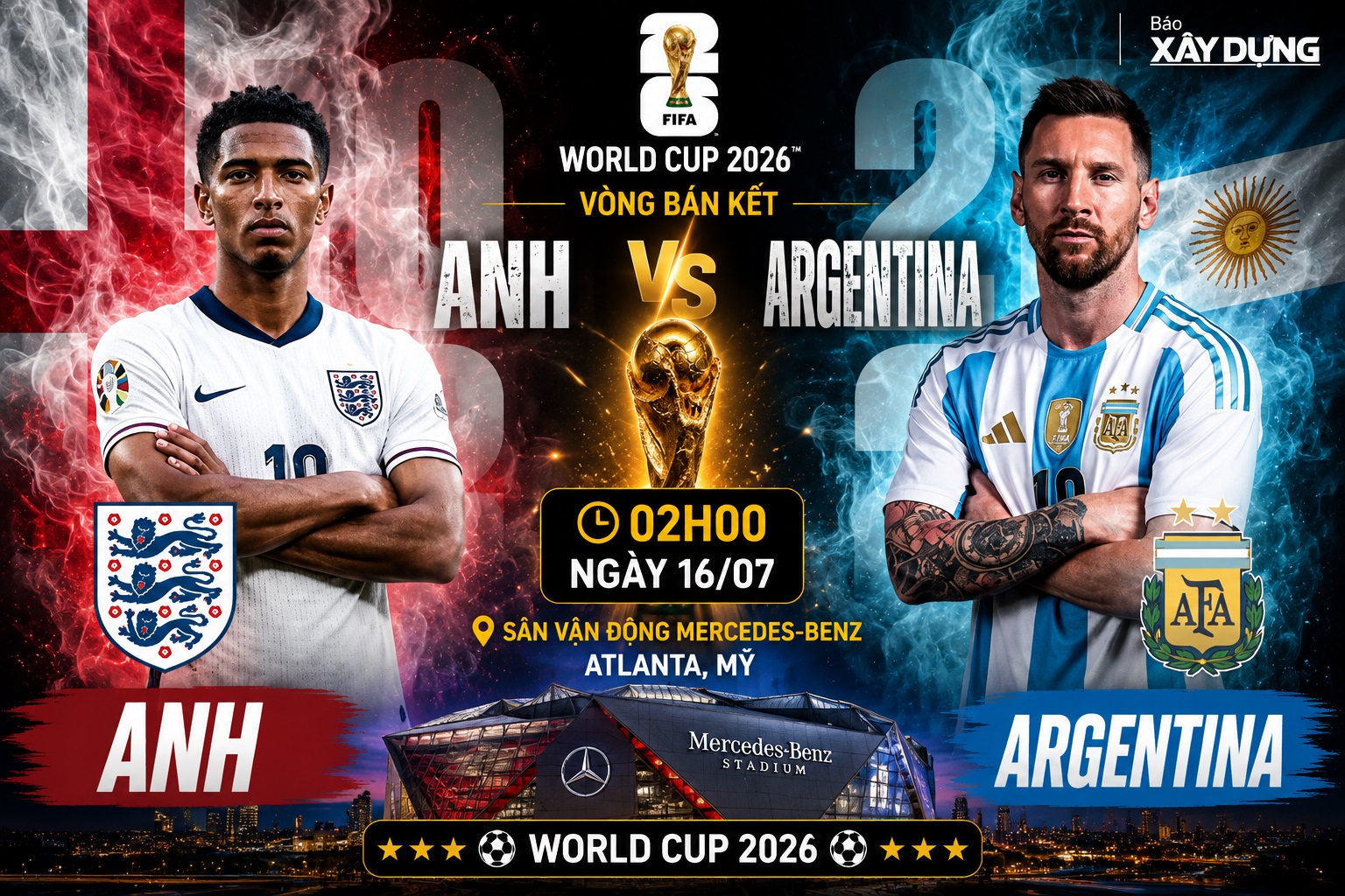World Cup 2026: Hai trận b&aacute;n kết kinh điển - Ảnh 2.