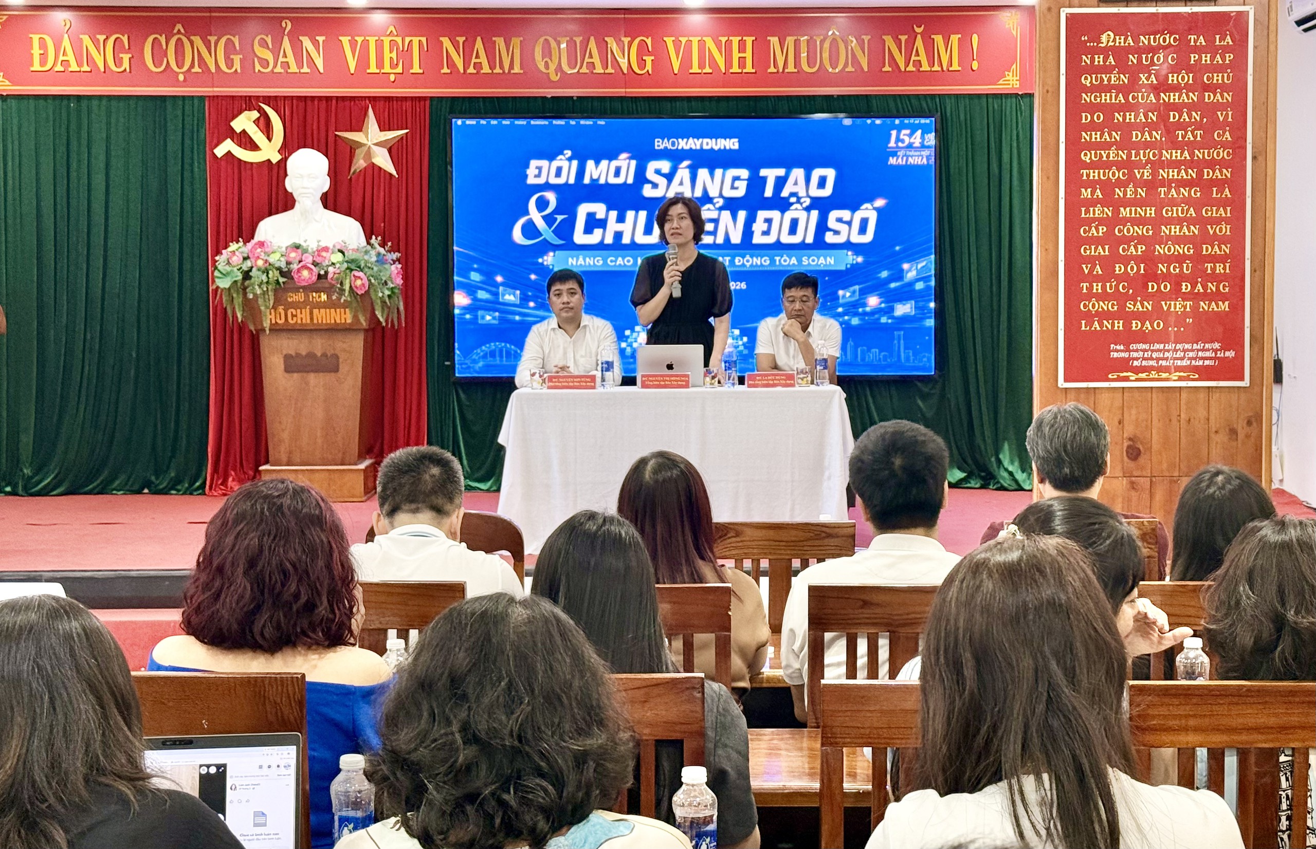 Báo Xây dựng tăng tốc chuyển đổi số, hướng tới mô hình tòa soạn hiện đại - Ảnh 8.