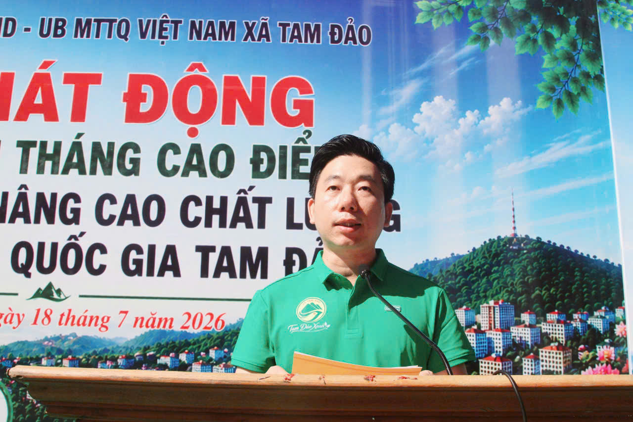 Phú Thọ phát động chiến dịch tháng cao điểm chỉnh trang Khu du lịch Tam Đảo - Ảnh 2.