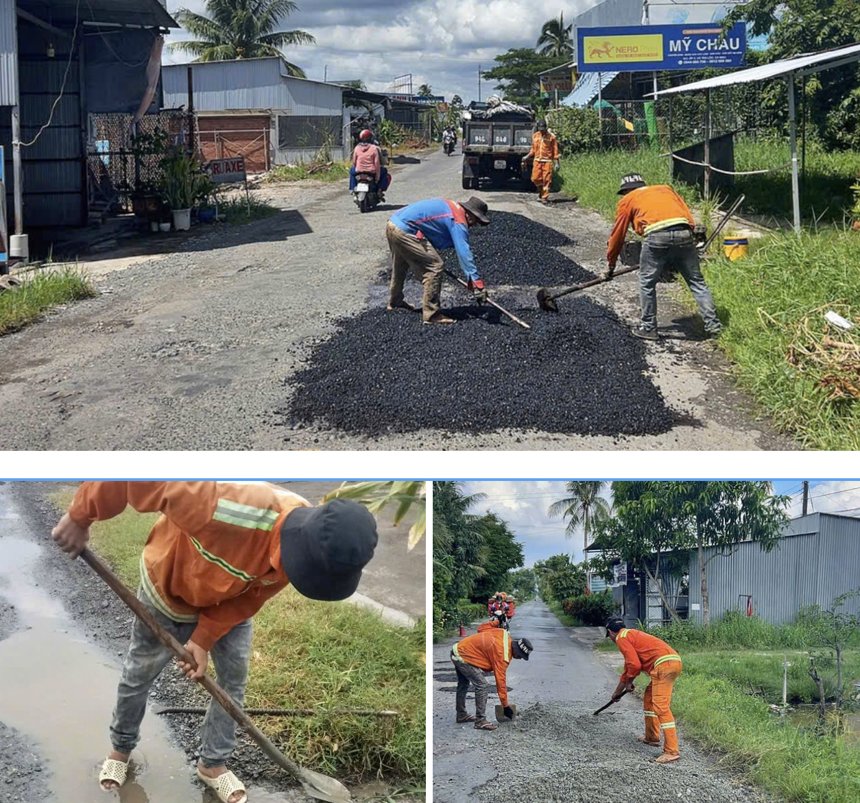 Kịp thời sửa chữa Quốc lộ t3 qua Cà Mau để đảm bảo an toàn giao thông - Ảnh 3.