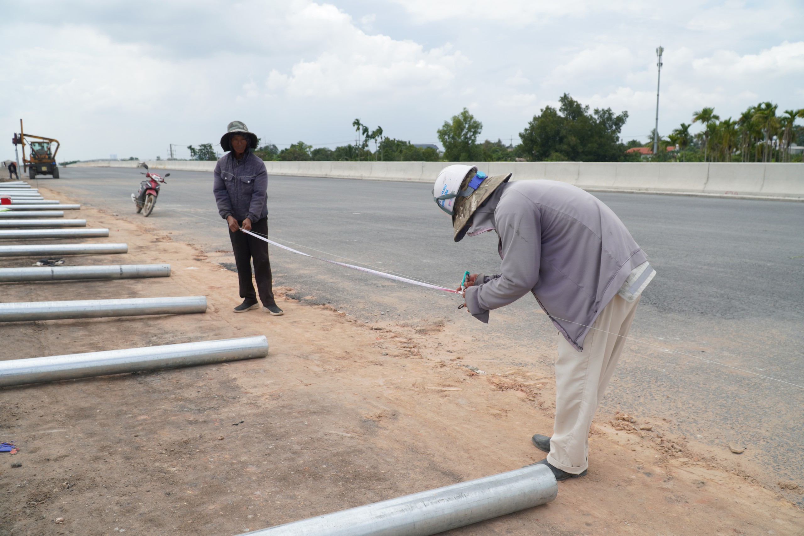 Toàn cảnh Vành đai 3 TP.HCM qua Củ Chi sau hơn 3 năm thi công - Ảnh 8.