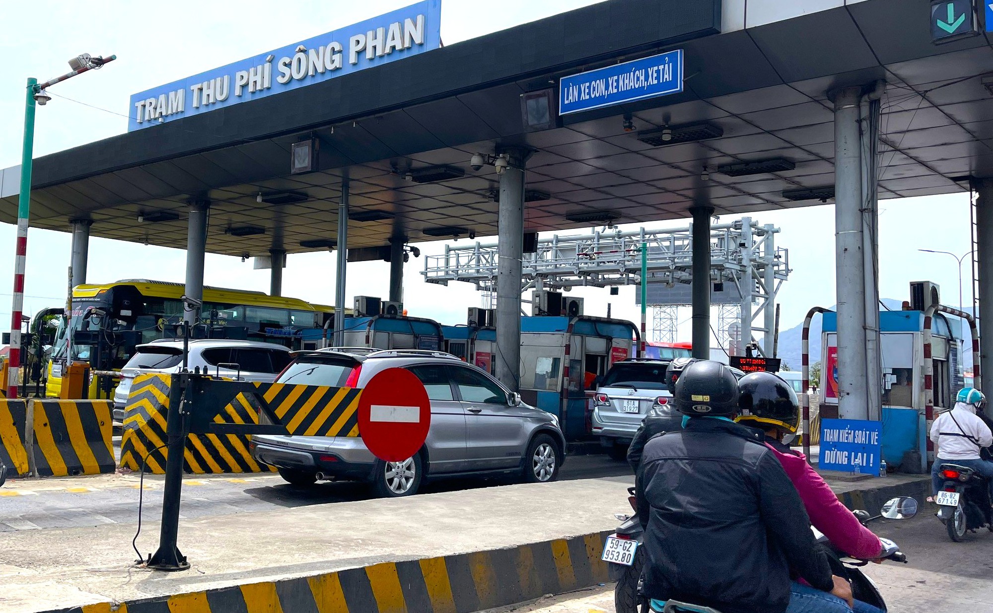 Sẽ kiểm tra, giám sát công tác thu phí tại Trạm BOT Sông Phan - Ảnh 1.