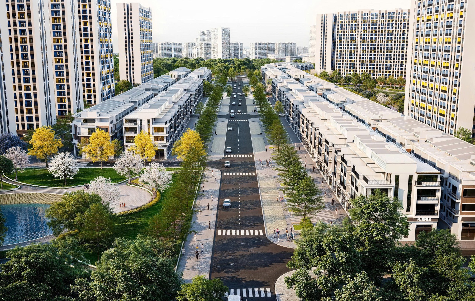 Tập đo&agrave;n H&ograve;a Ph&aacute;t tổ chức lễ cất n&oacute;c c&ocirc;ng tr&igrave;nh hơn 800 căn hộ nh&agrave; ở x&atilde; hội KCN Y&ecirc;n Mỹ II - Ảnh 4.
