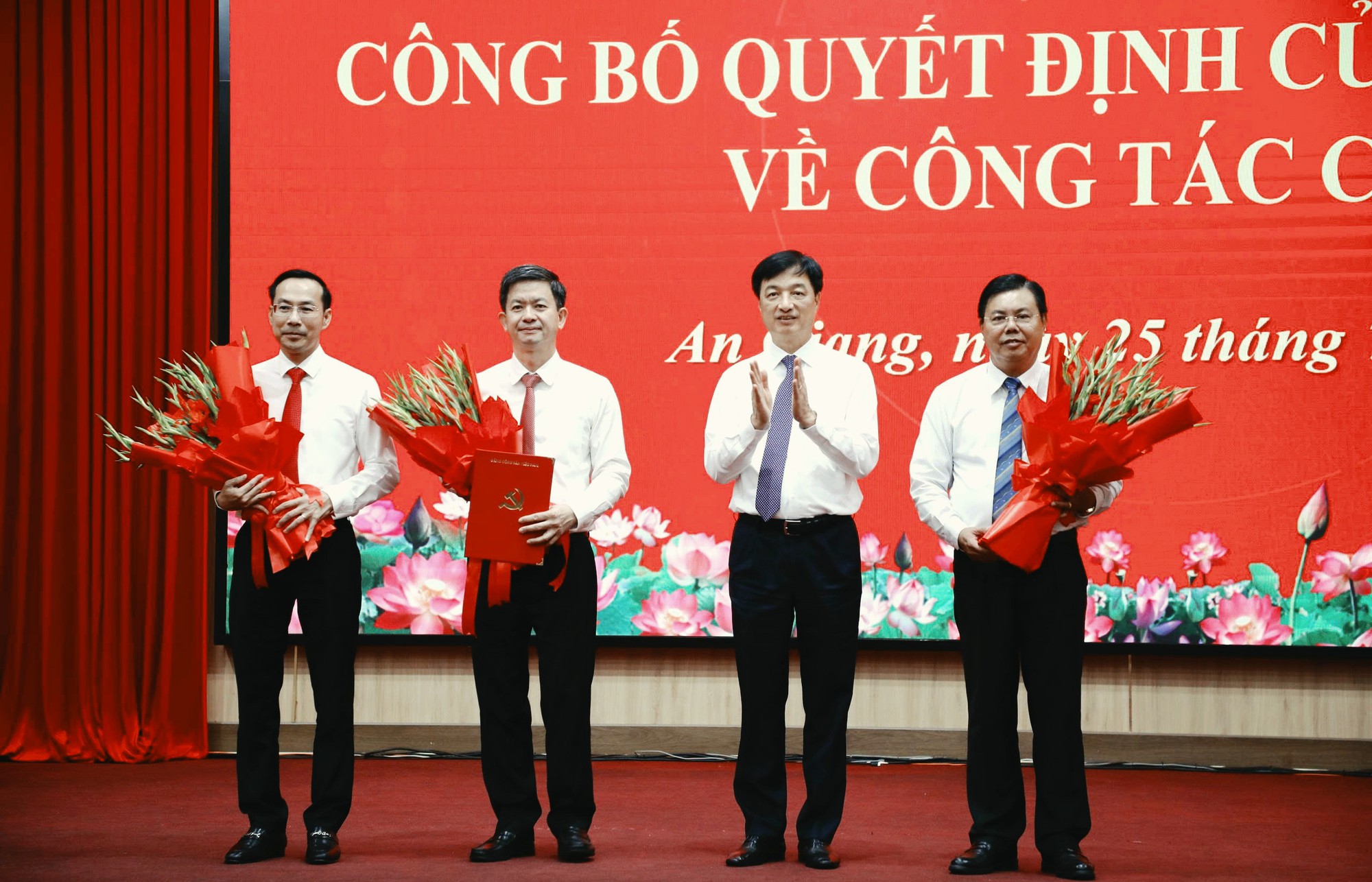 &Ocirc;ng L&ecirc; Quang T&ugrave;ng giữ chức B&iacute; thư Tỉnh ủy An Giang  - Ảnh 1.