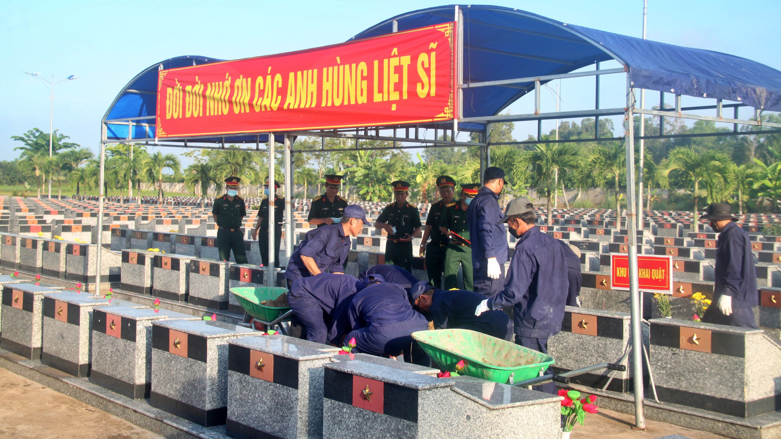 C&agrave; Mau: Quyết t&acirc;m đẩy nhanh tiến độ lấy mẫu ADN h&agrave;i cốt liệt sĩ - Ảnh 2.