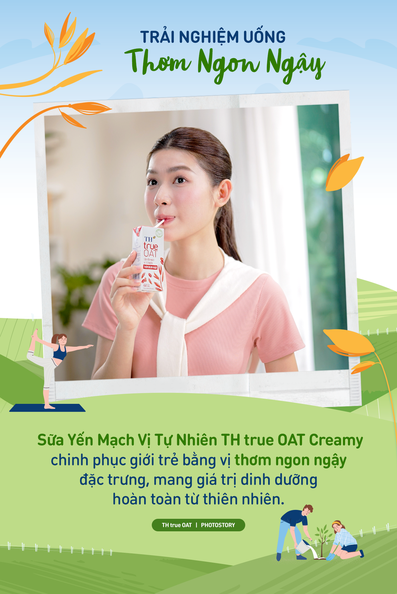 Sữa yến mạch TH true OAT Creamy: Chinh phục "gu" người trẻ bằng vị thơm ngon ngậy Sữa yến  - Ảnh 1.